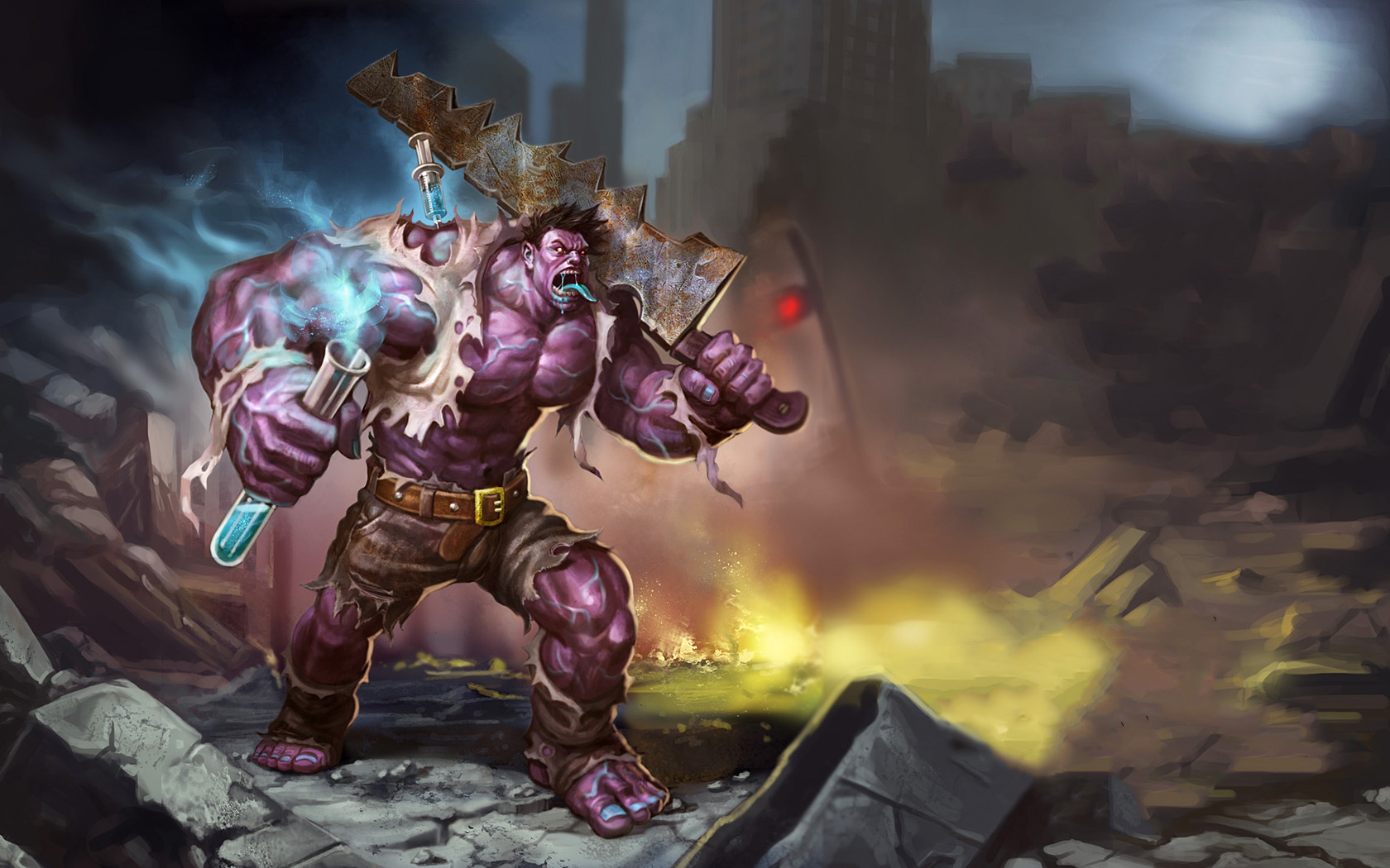 祖安狂人 蒙多 英雄联盟