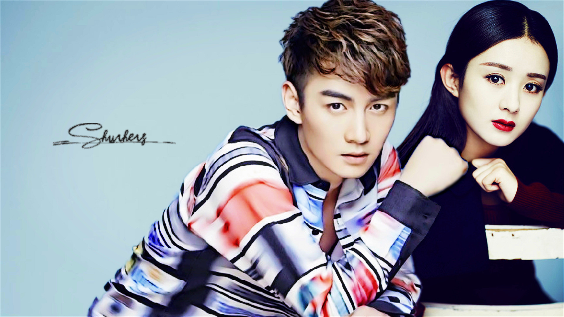 陈晓 演员 帅哥 小鲜肉 赵丽颖