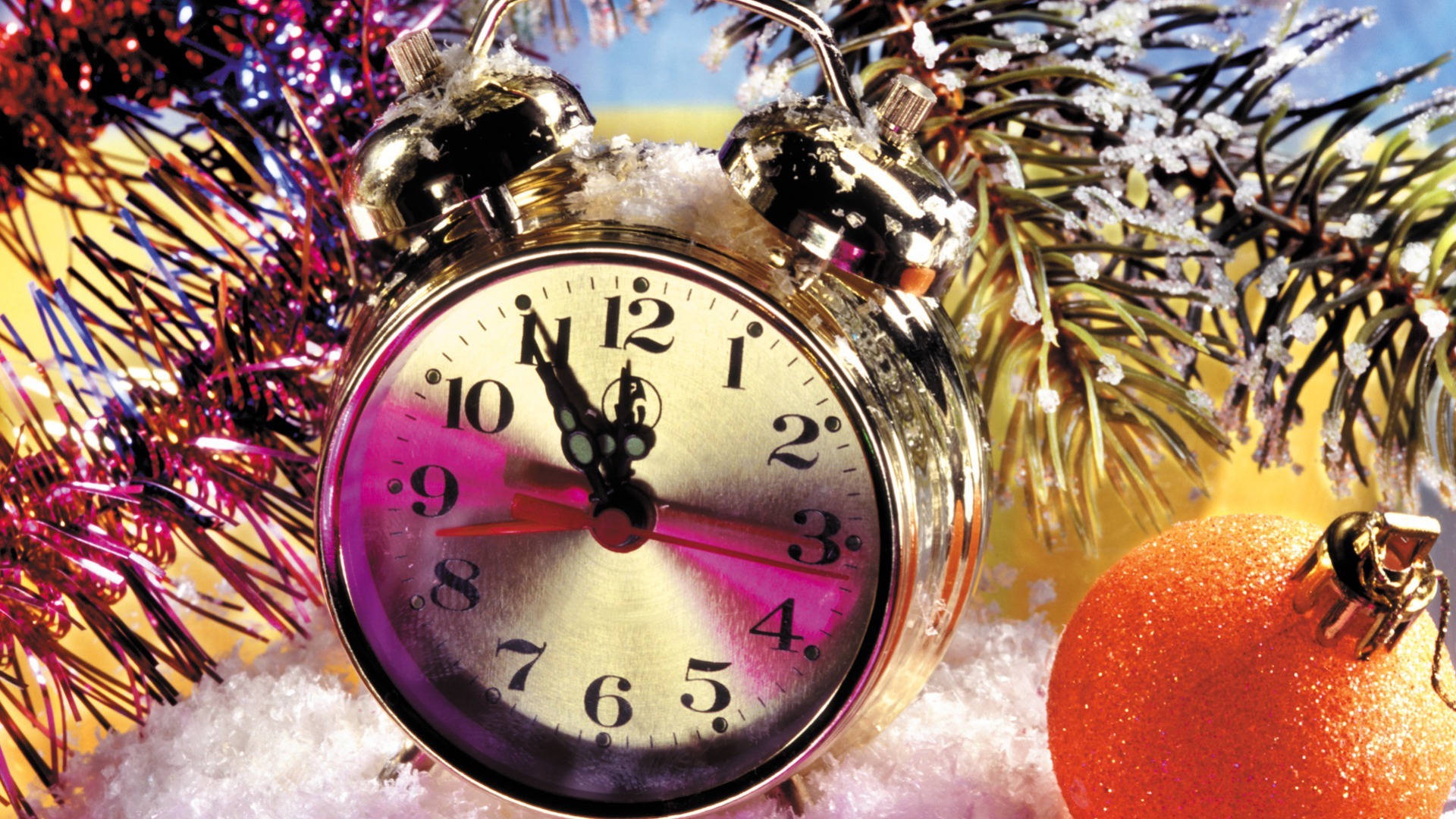 2017 新年快乐 时钟