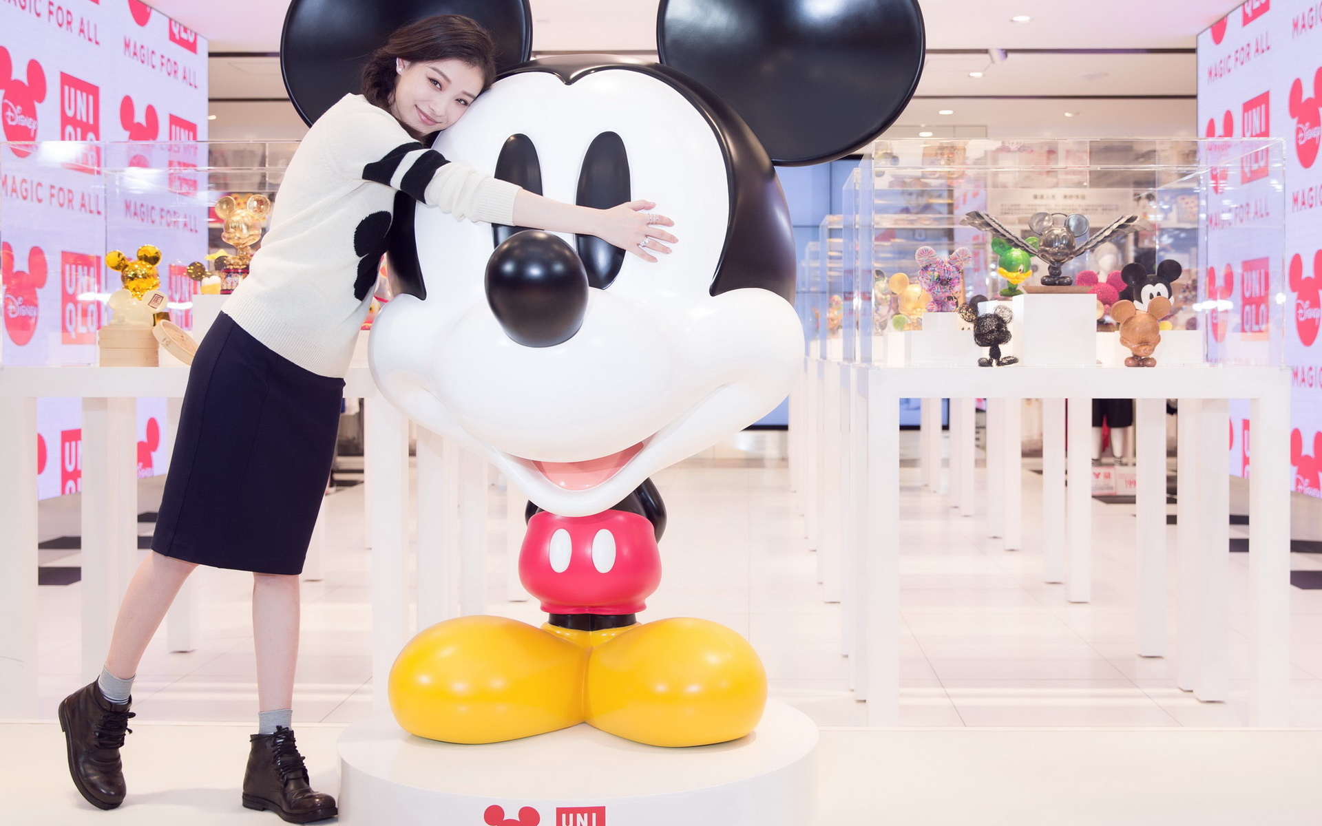 倪妮 优衣库 品牌 代言 宽屏 美女明星