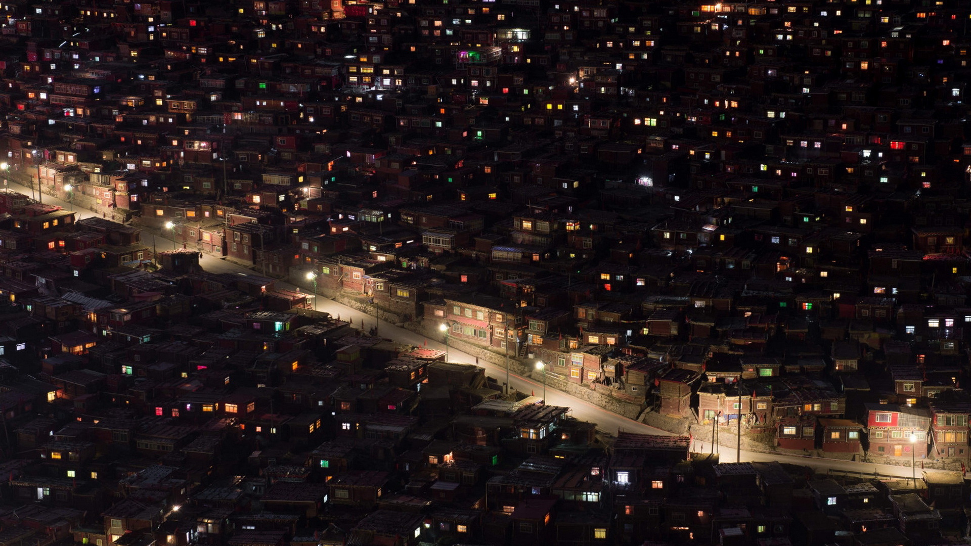 城市夜景 灯光