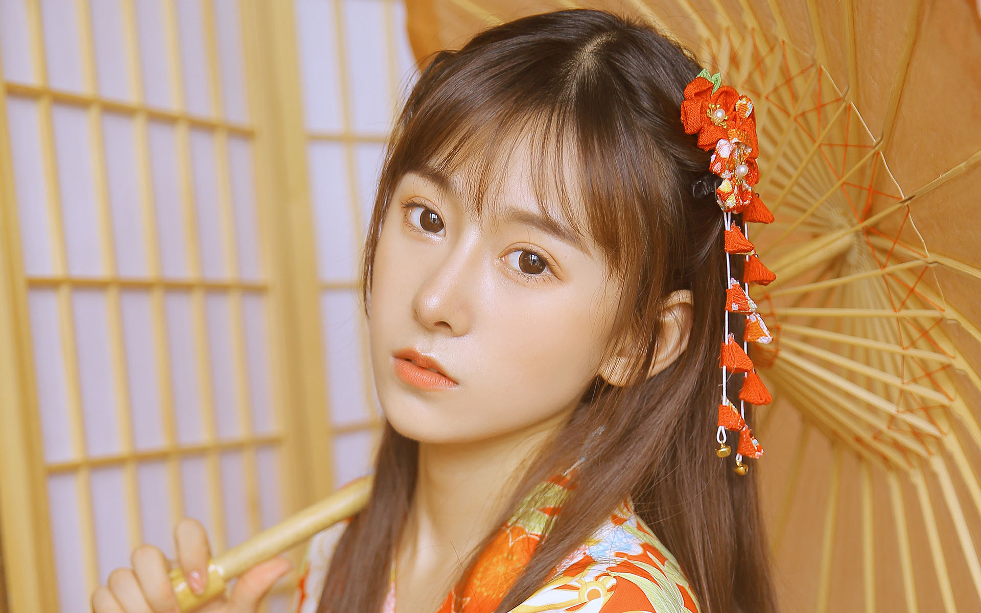 文艺古风  日式和服  甜美美女