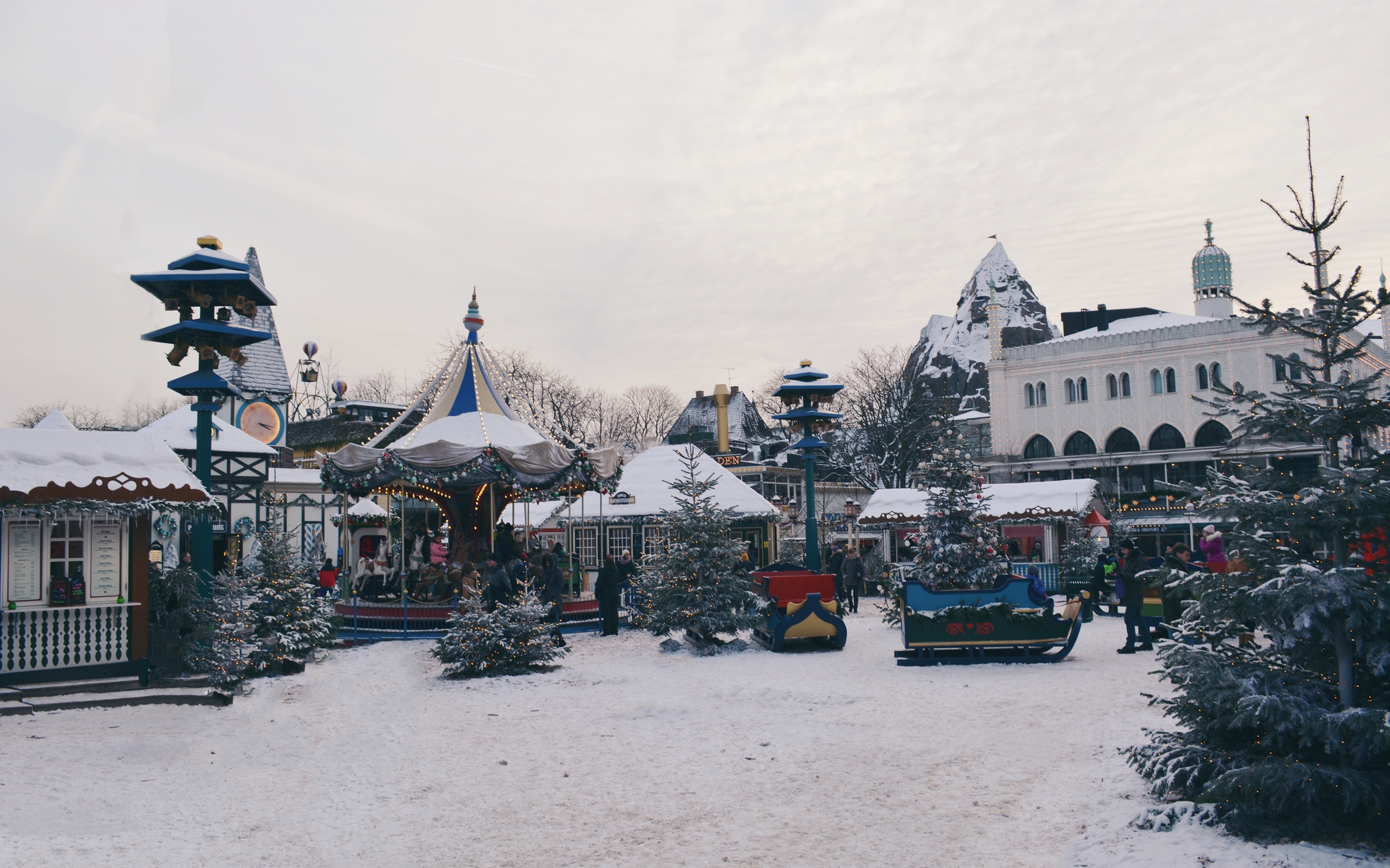 冰天雪地 游乐园