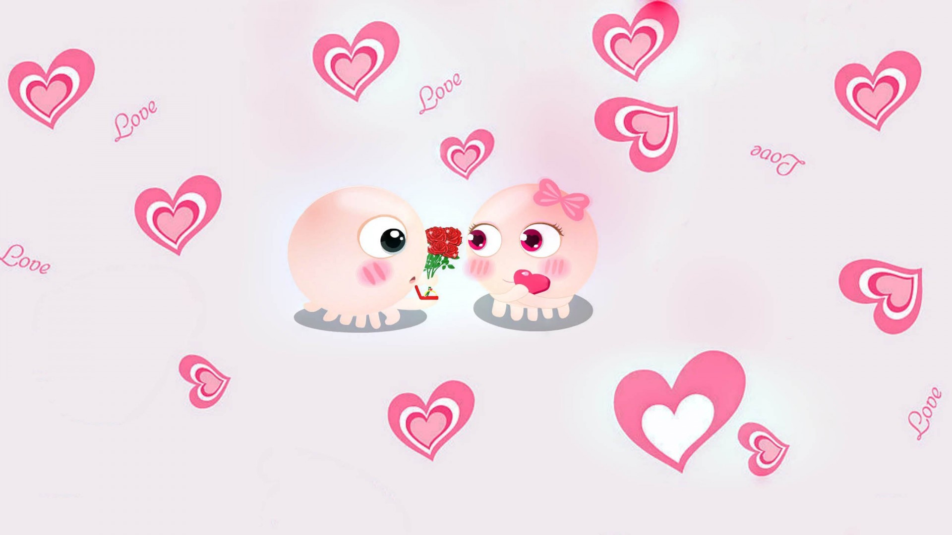 浪漫手绘 卡通 章鱼