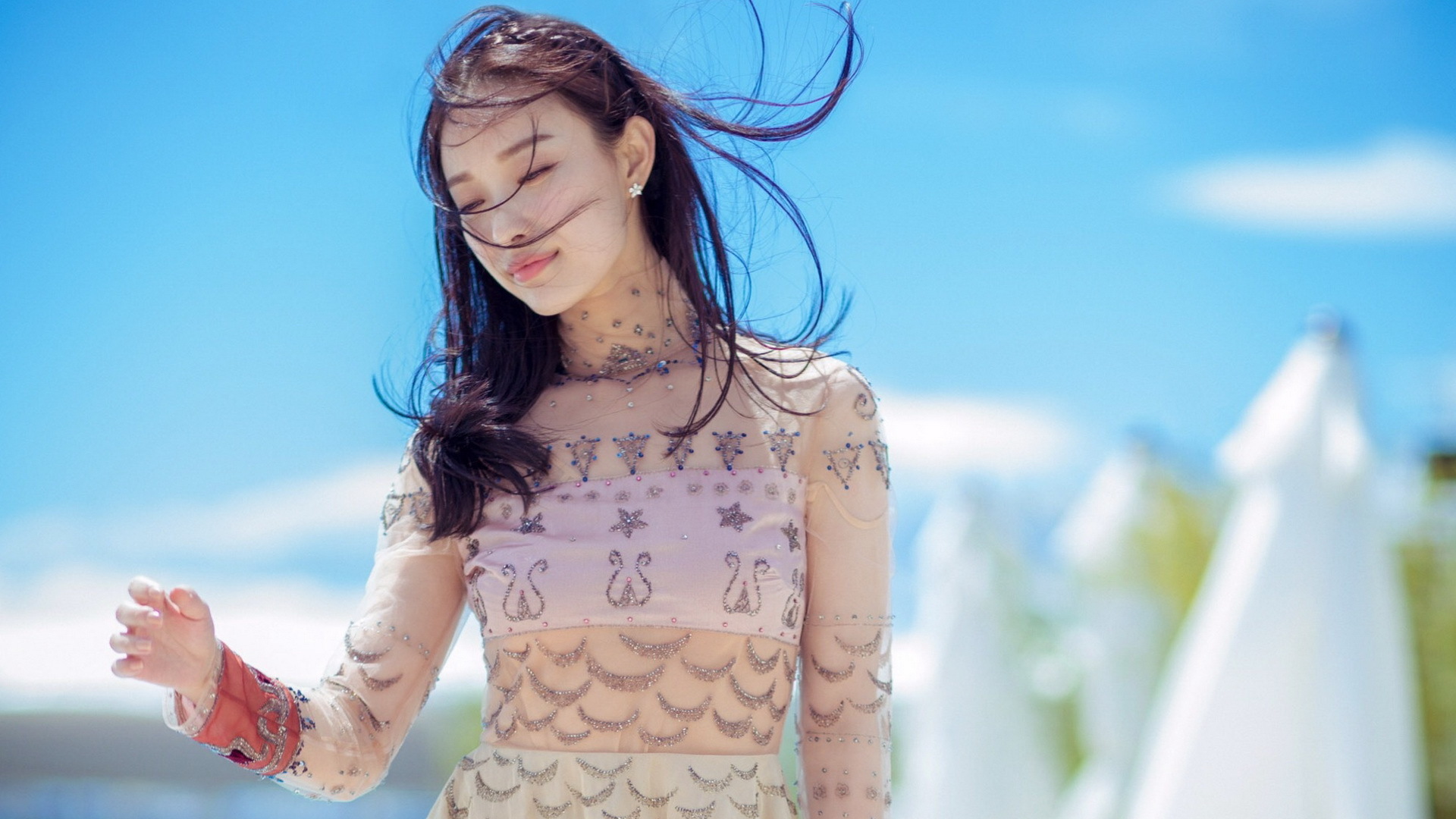 美女 倪妮 清纯