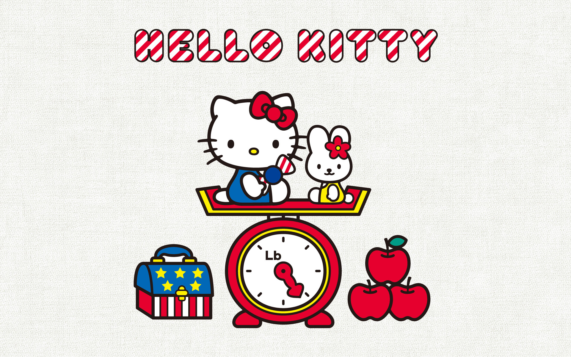 Hello Kitty 可爱 卡通 宽屏