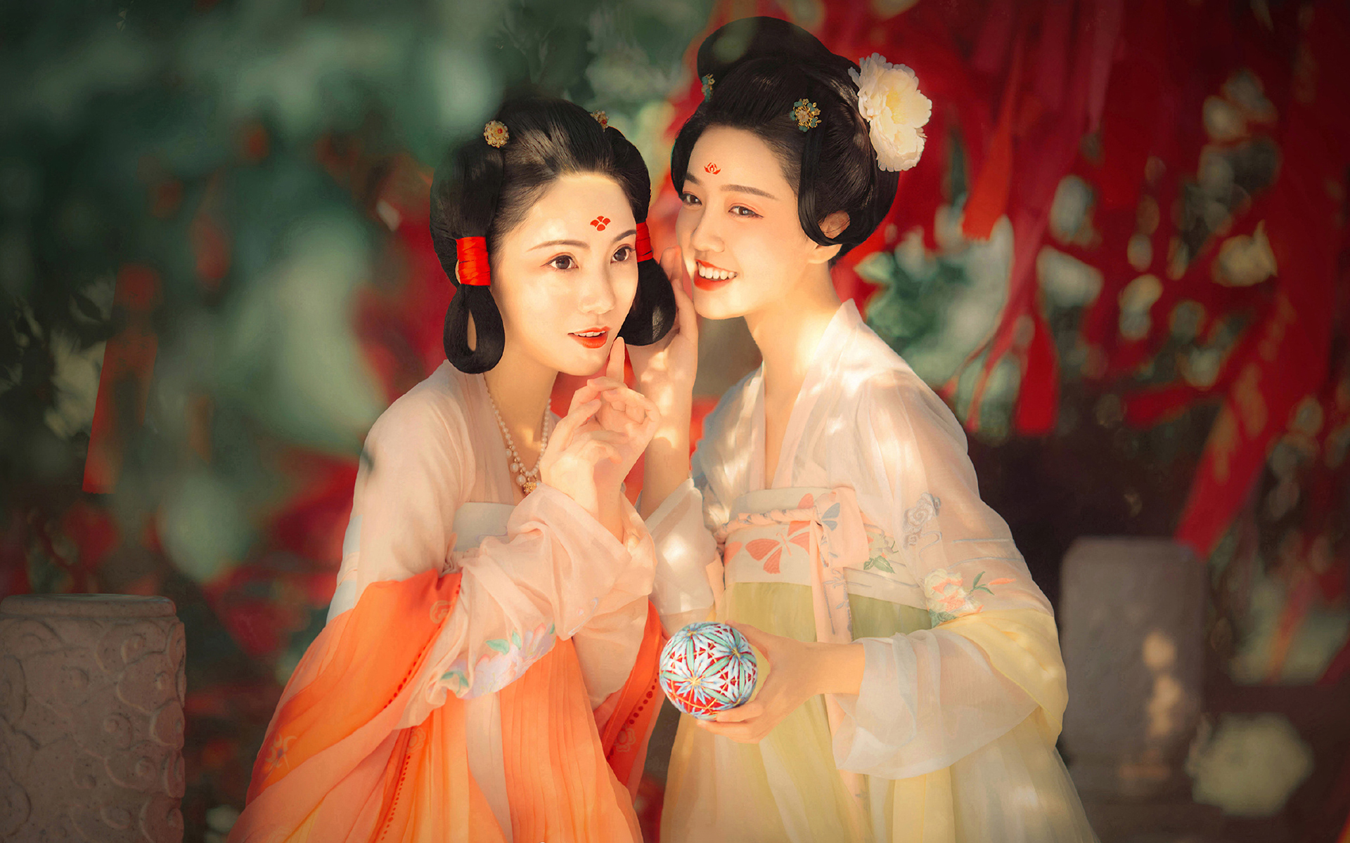 文艺古风  汉服美女