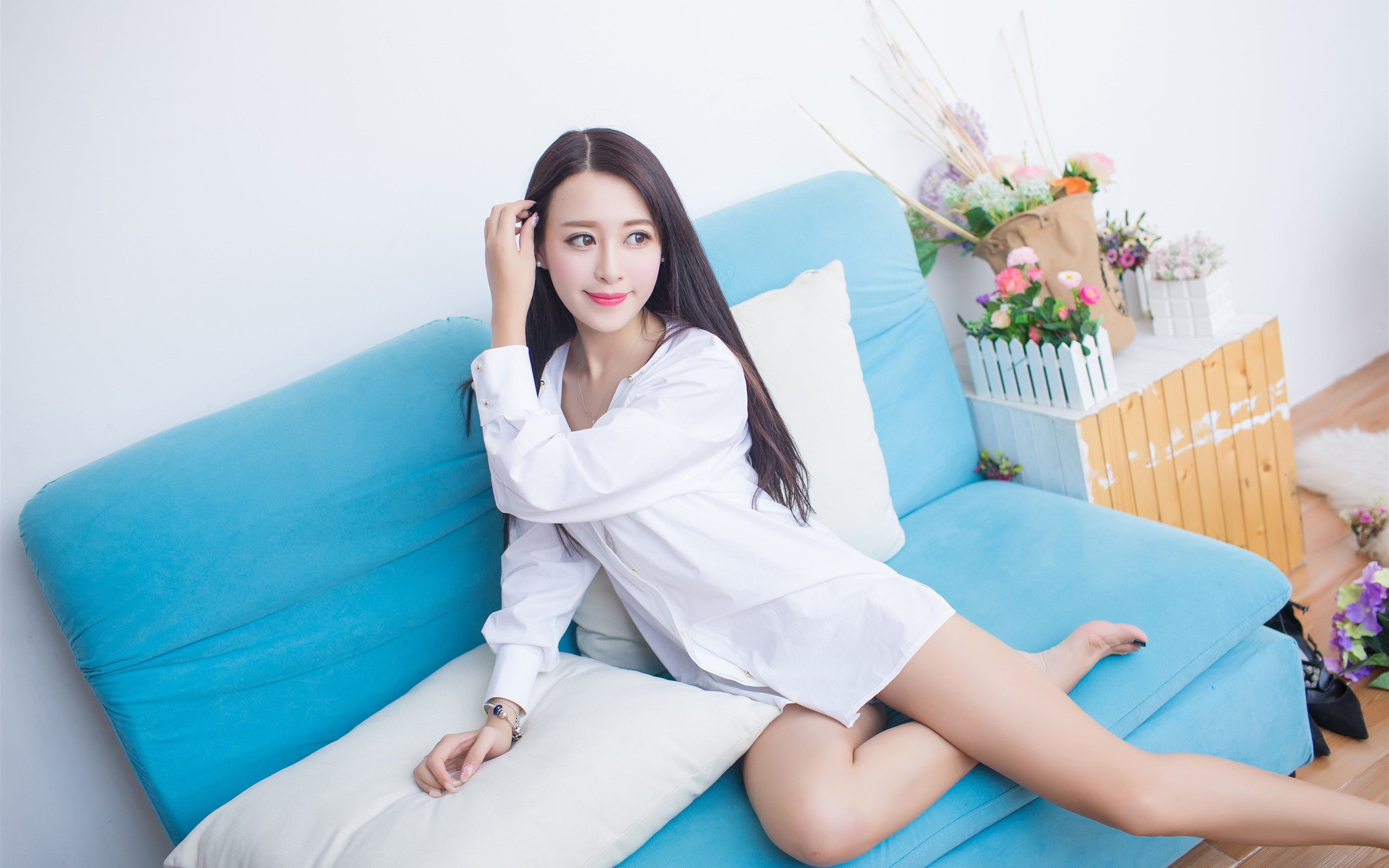 美女 YOU物馆 美腿