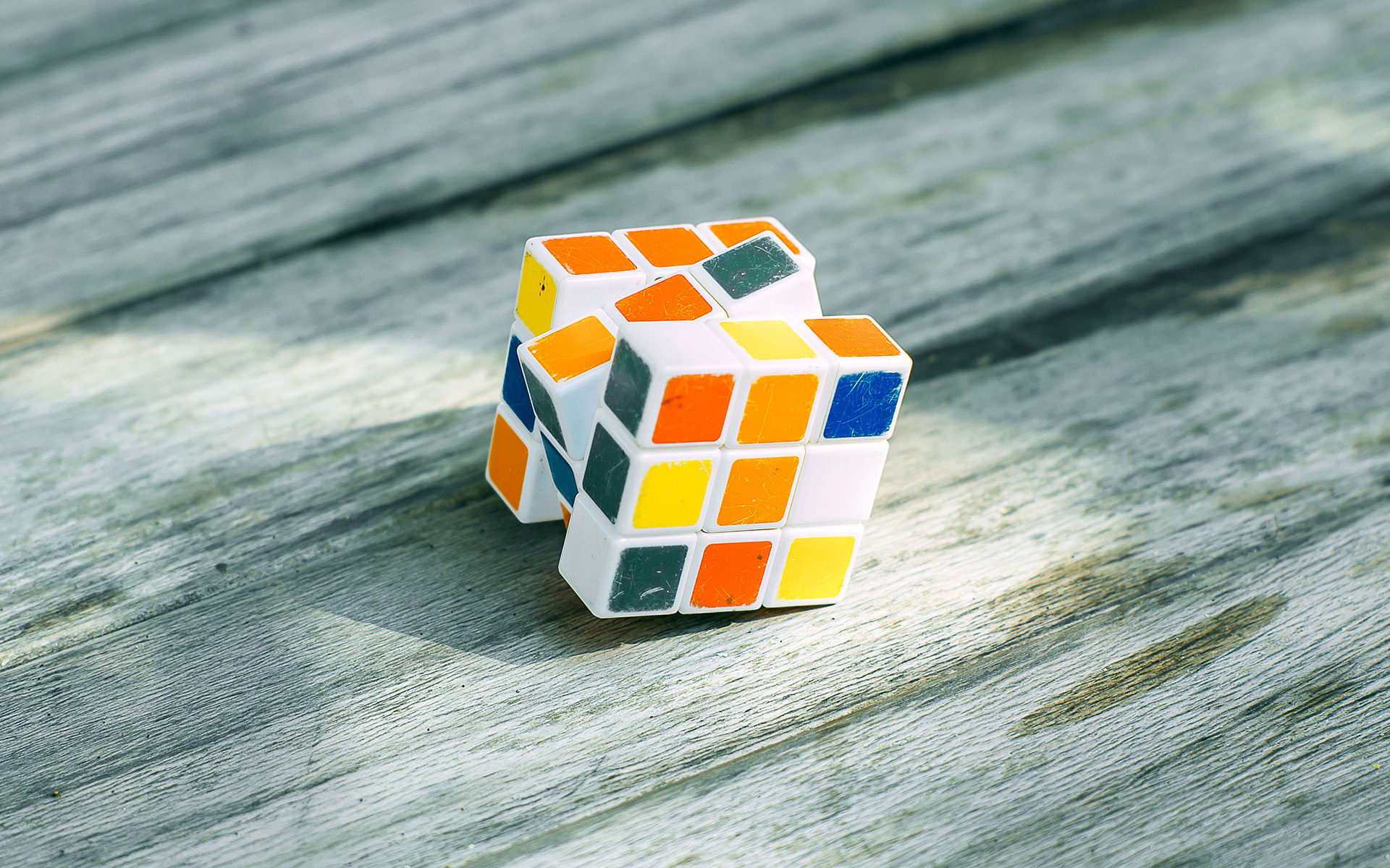 静物写真  安静的魔方