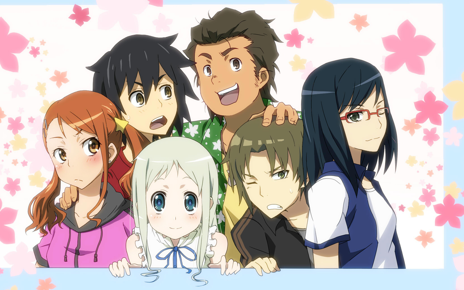 未闻花名 励志 情感类 冒险 少女 本间芽衣子 动漫