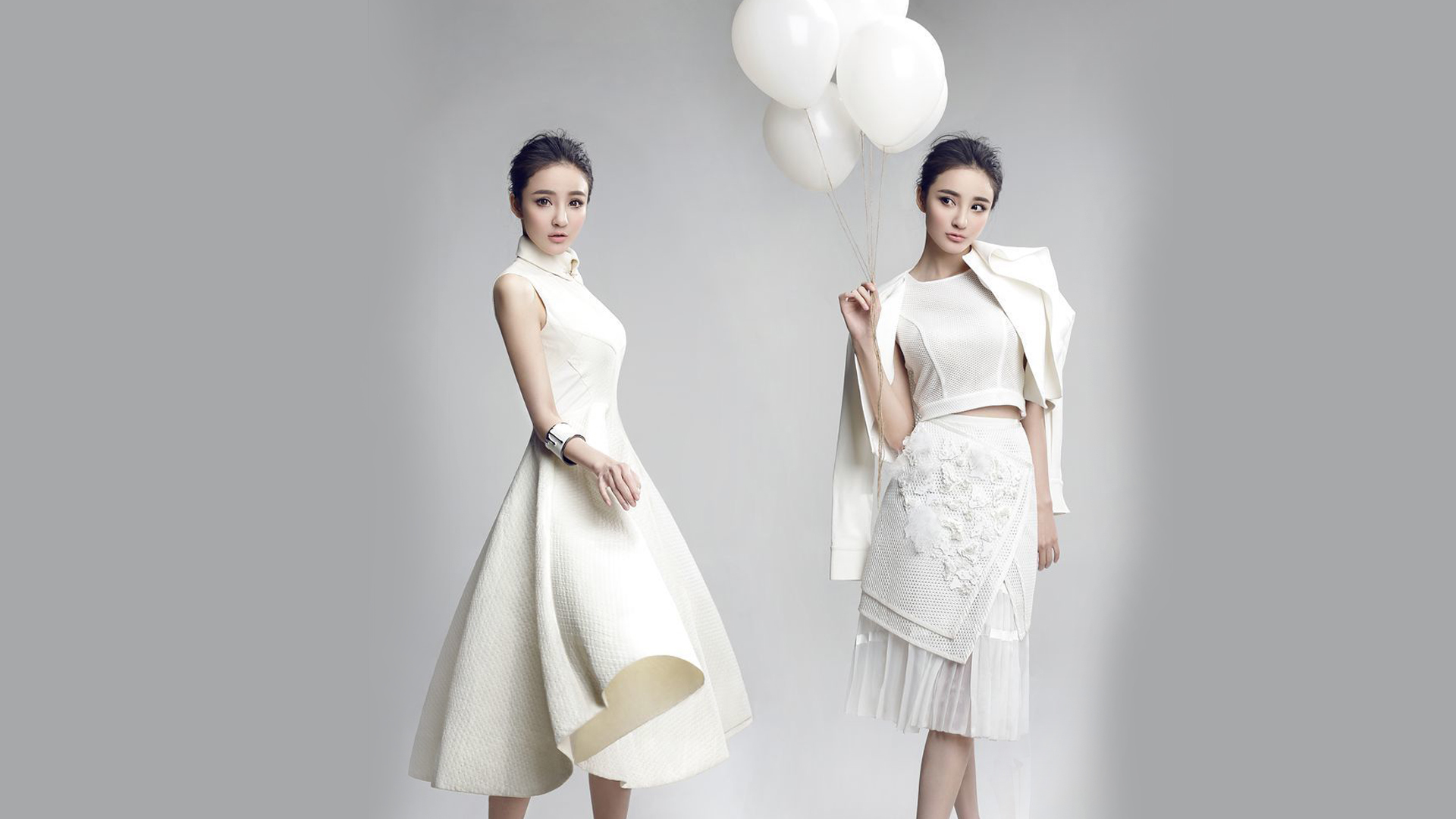 刘雨欣 美女 明星 宽屏 模特