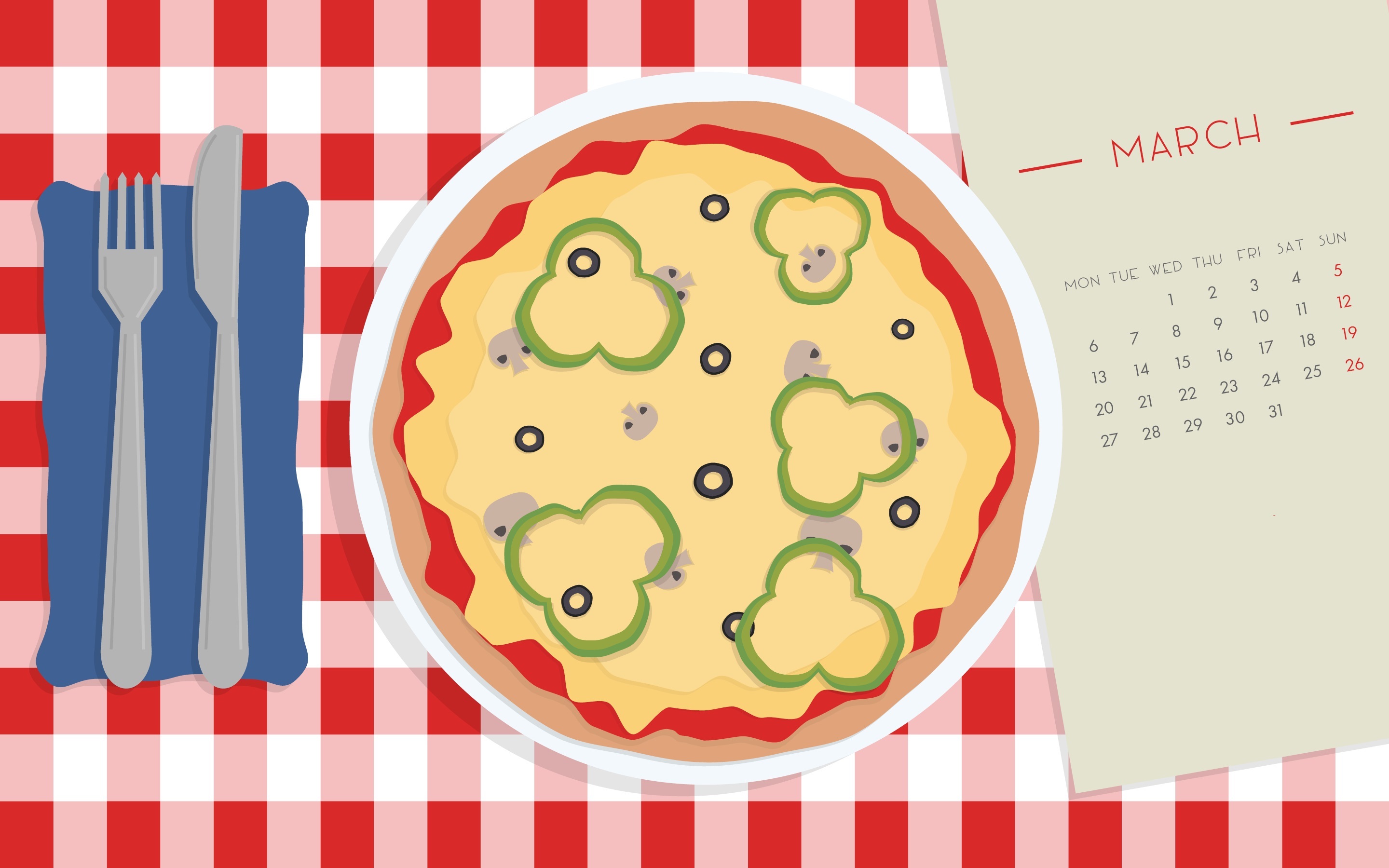 2017年3月 比萨 餐叉