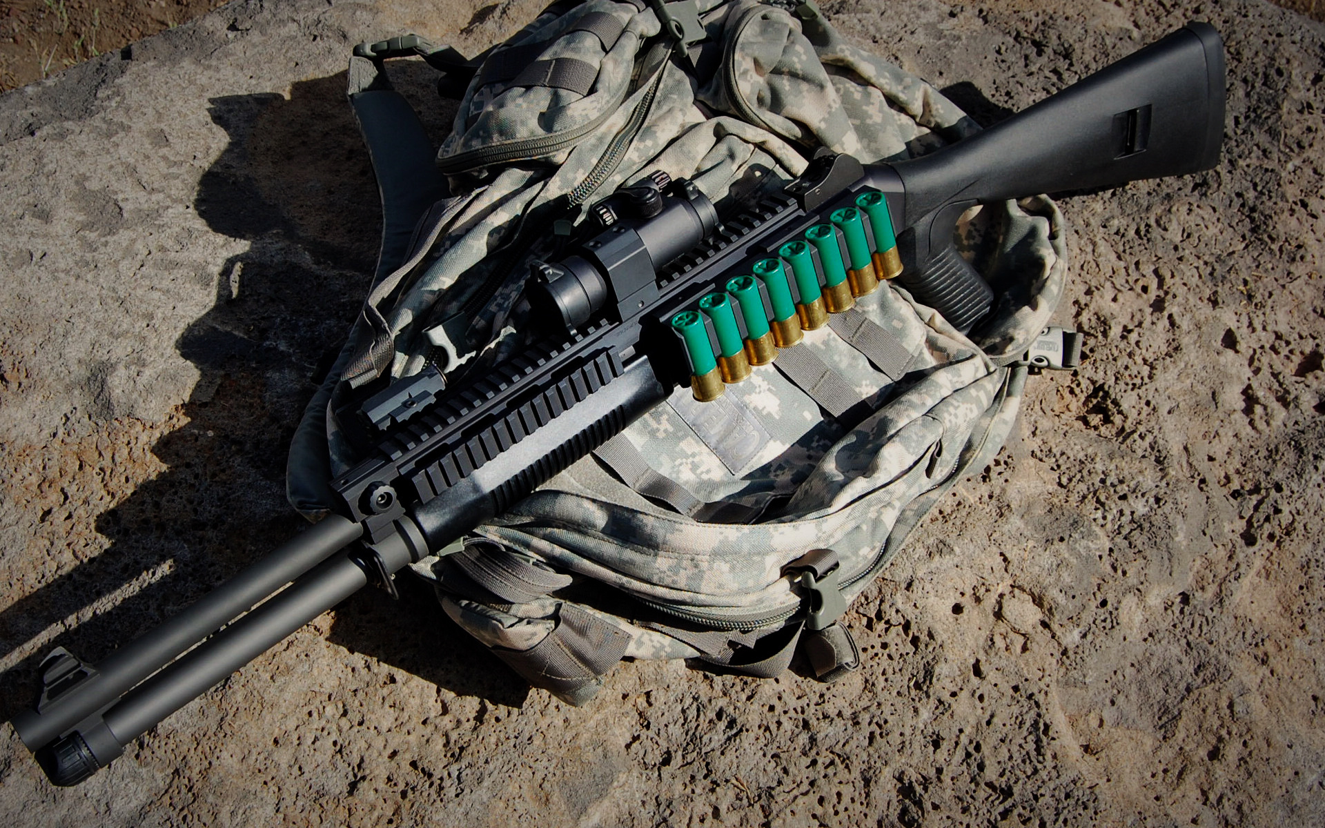 军事 步枪 霰弹枪