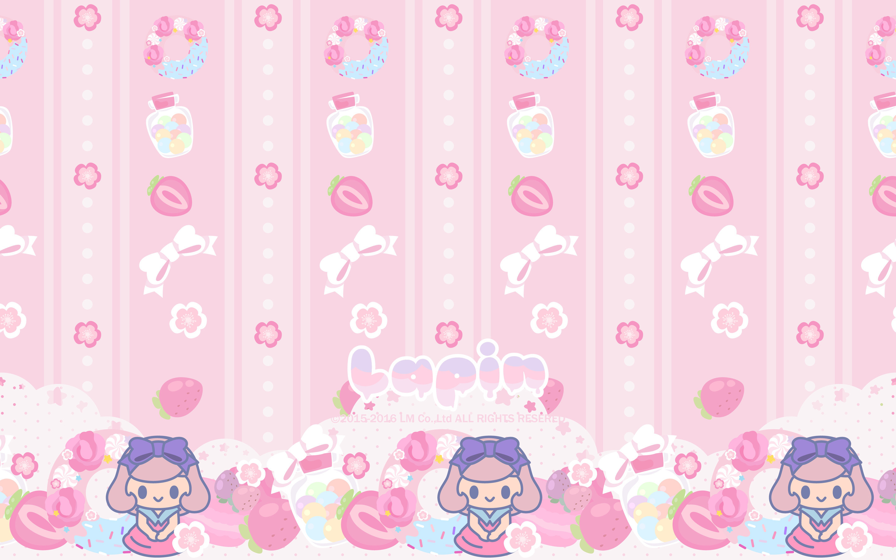 Lapin甜甜少女风 粉色