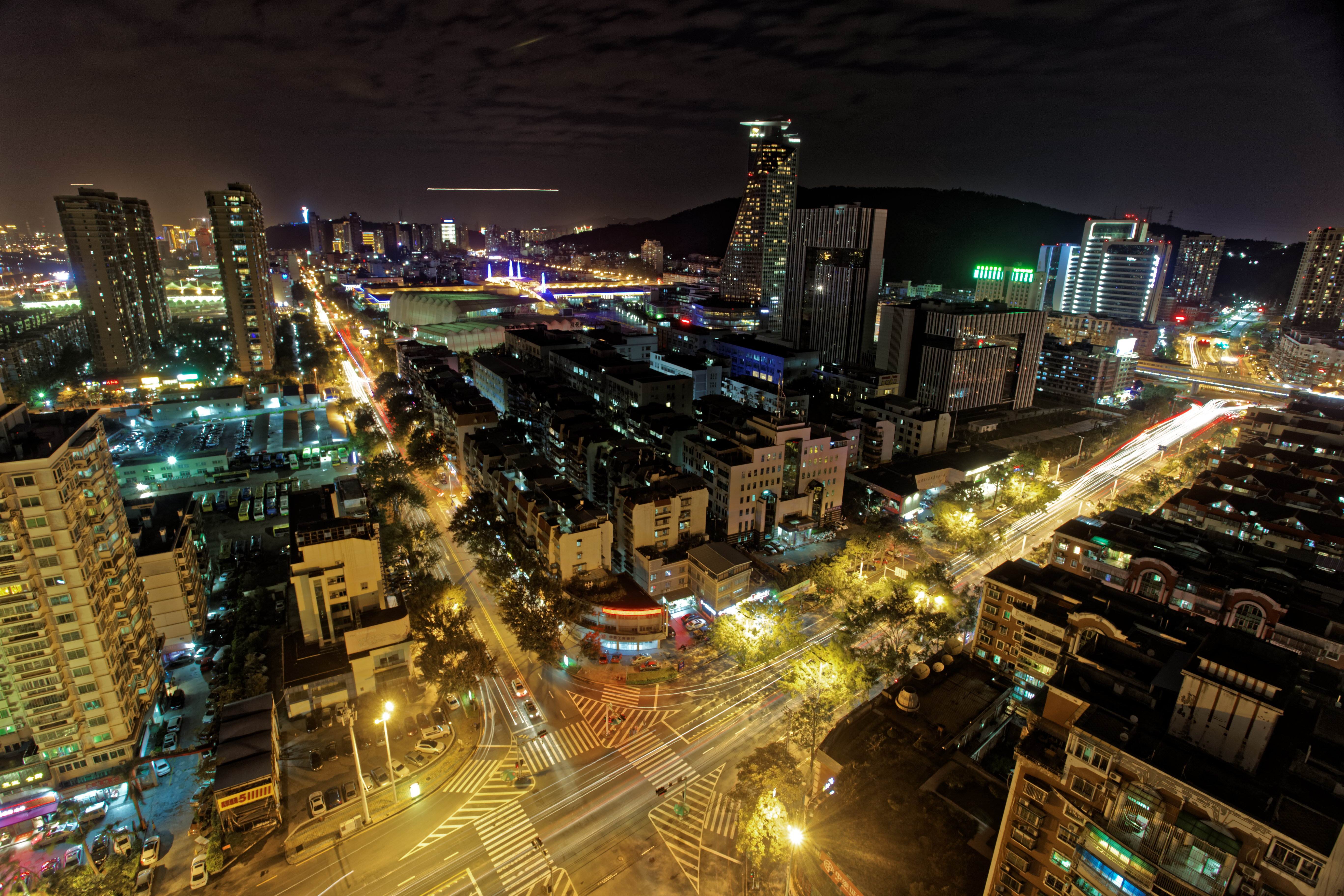 城市夜景 厦门