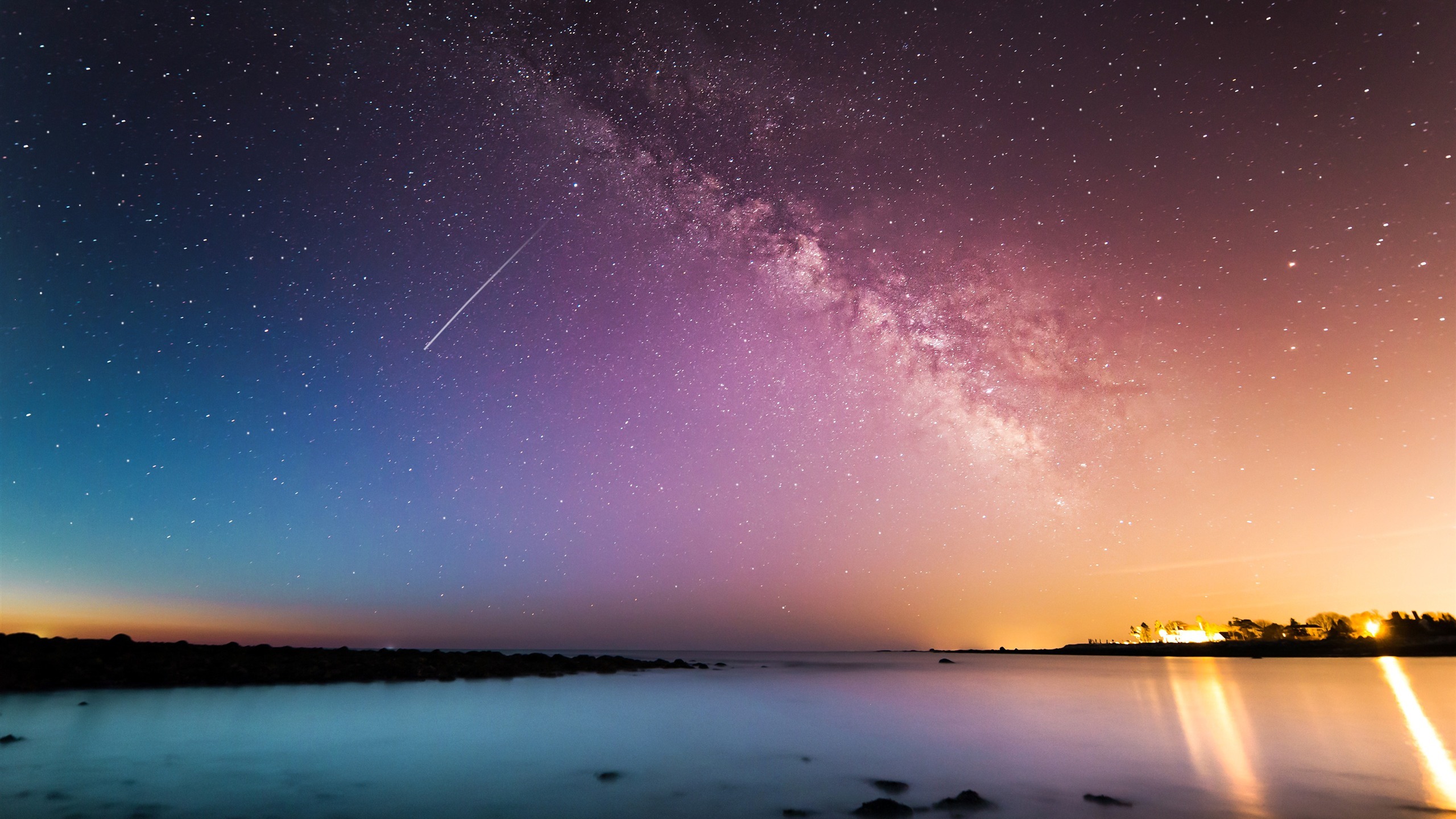 风景 奇幻梦境 星河 星空 星斗