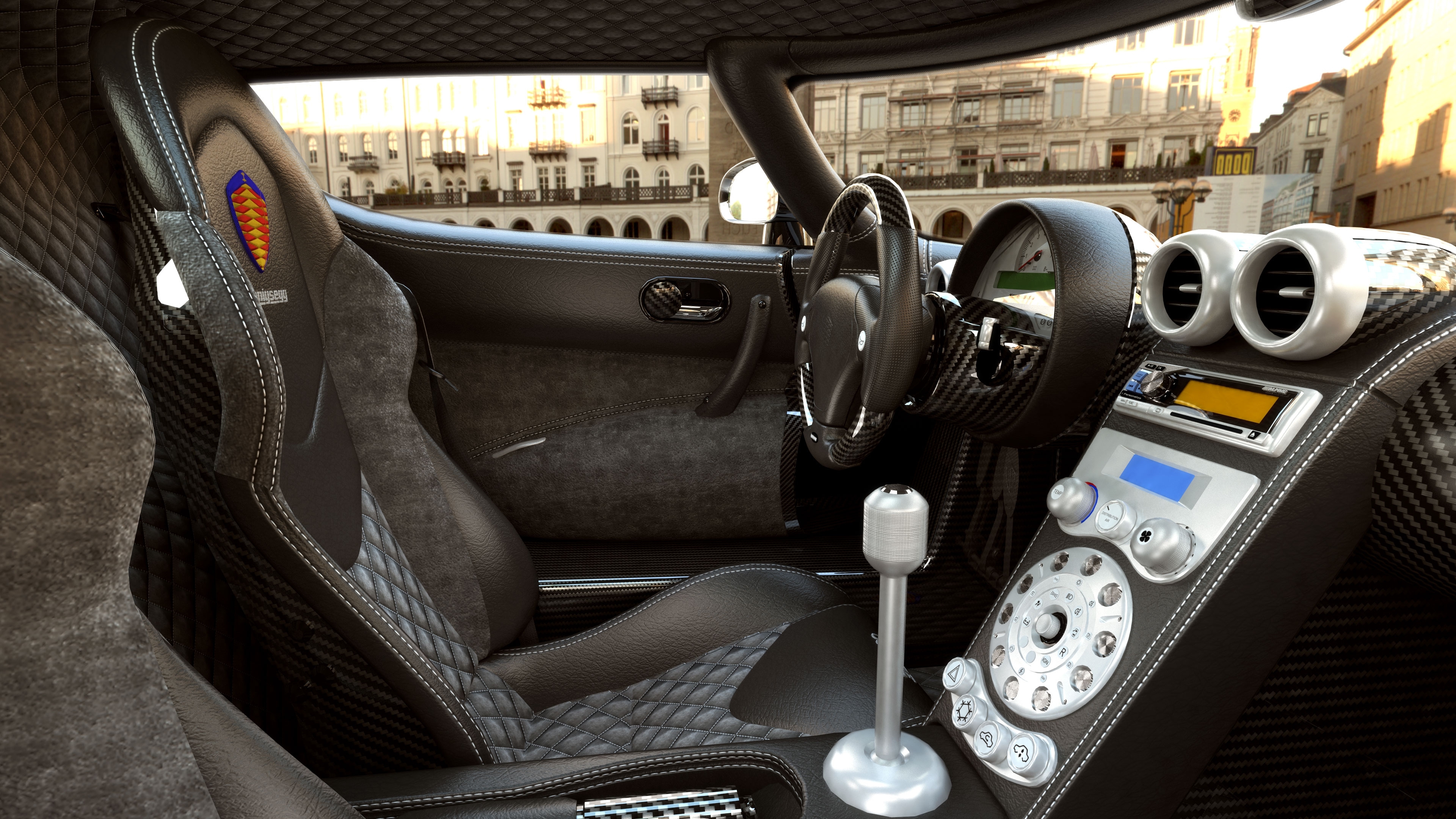 柯尼塞格 中控室