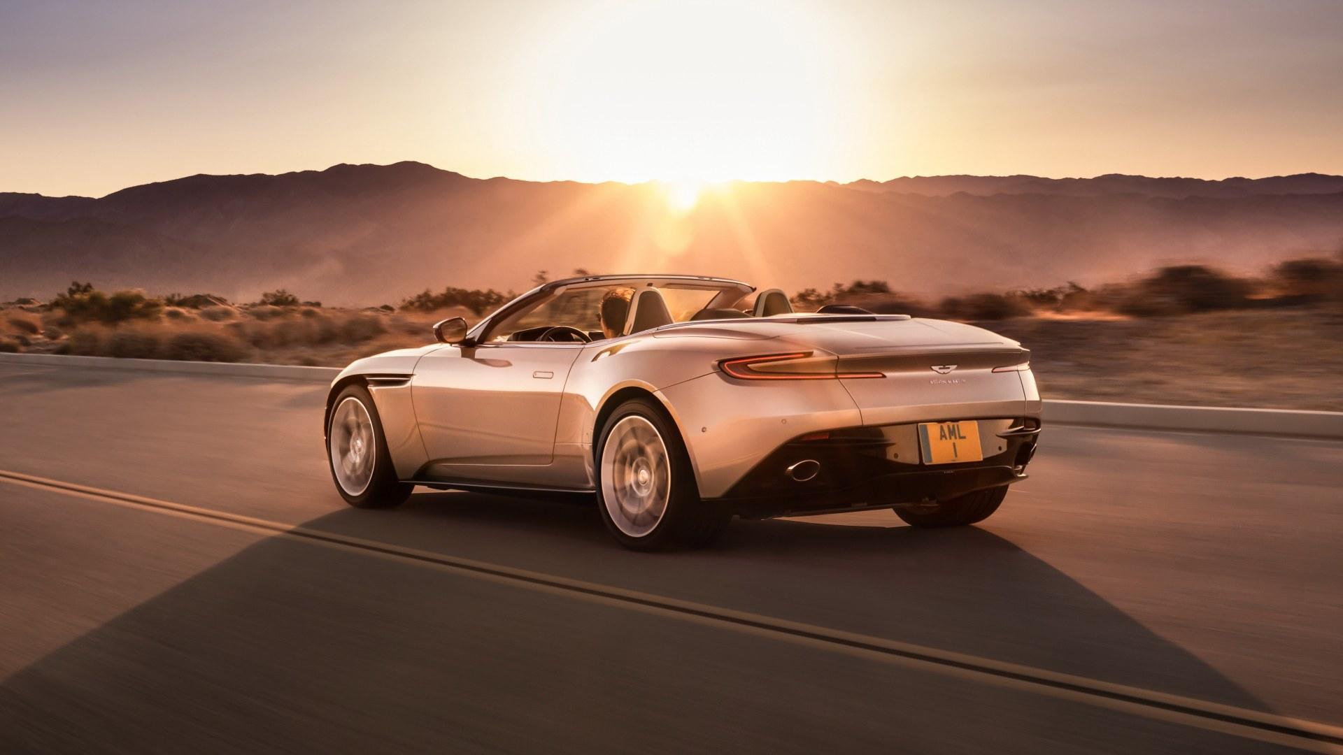 汽车 跑车 酷炫 夕阳