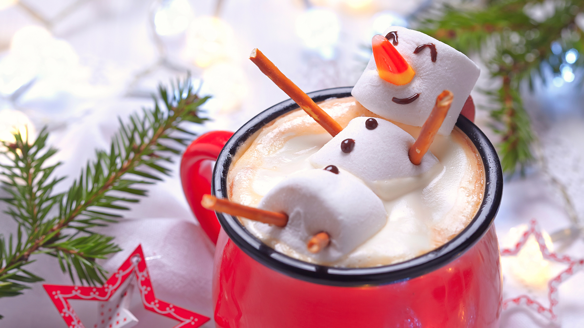 小清新 温馨一刻 雪人