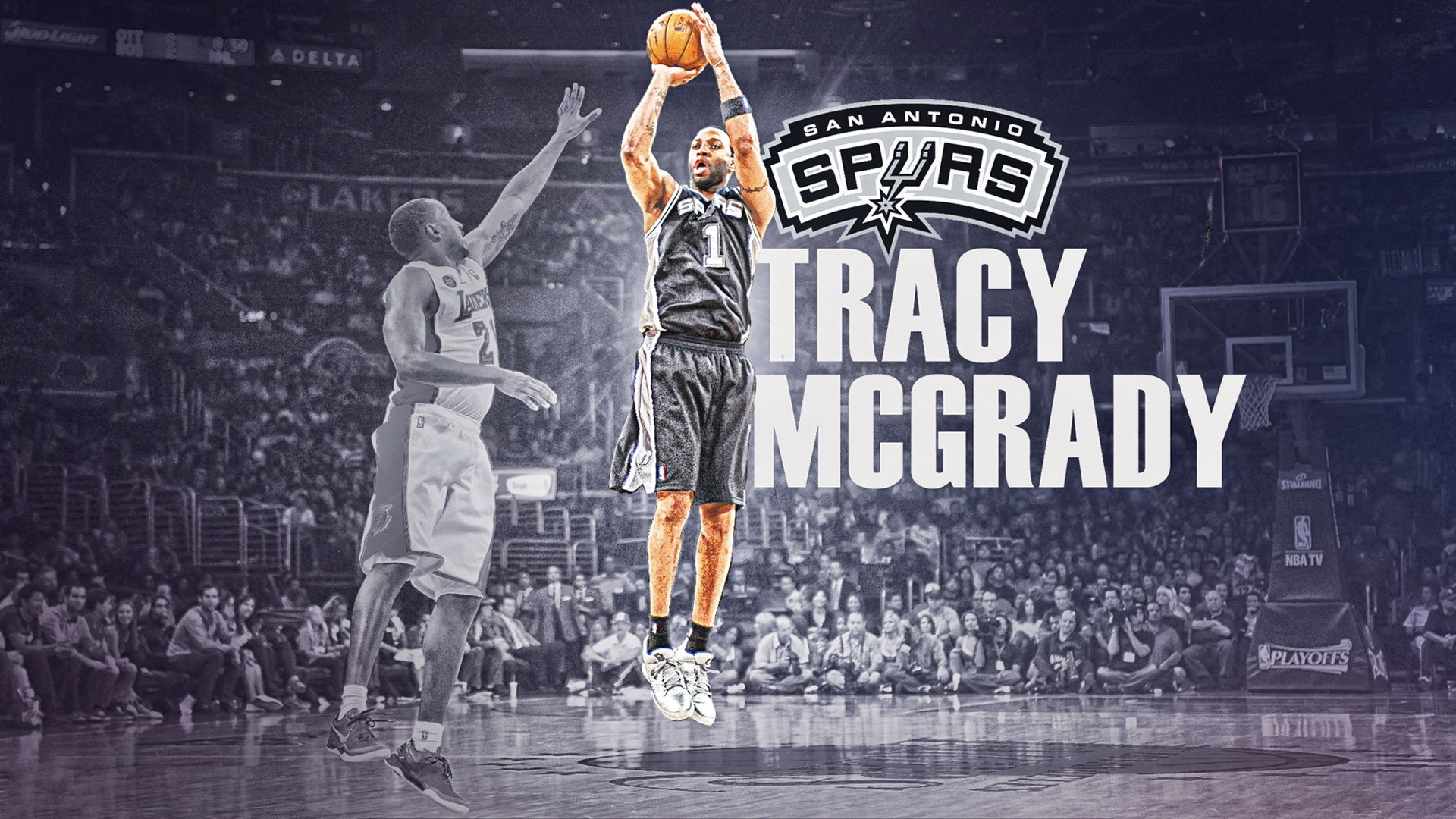 NBA 篮球 麦迪 马刺