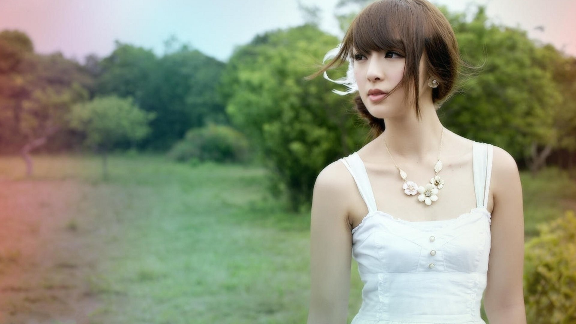 美女 清纯 阳光 可爱 宽屏