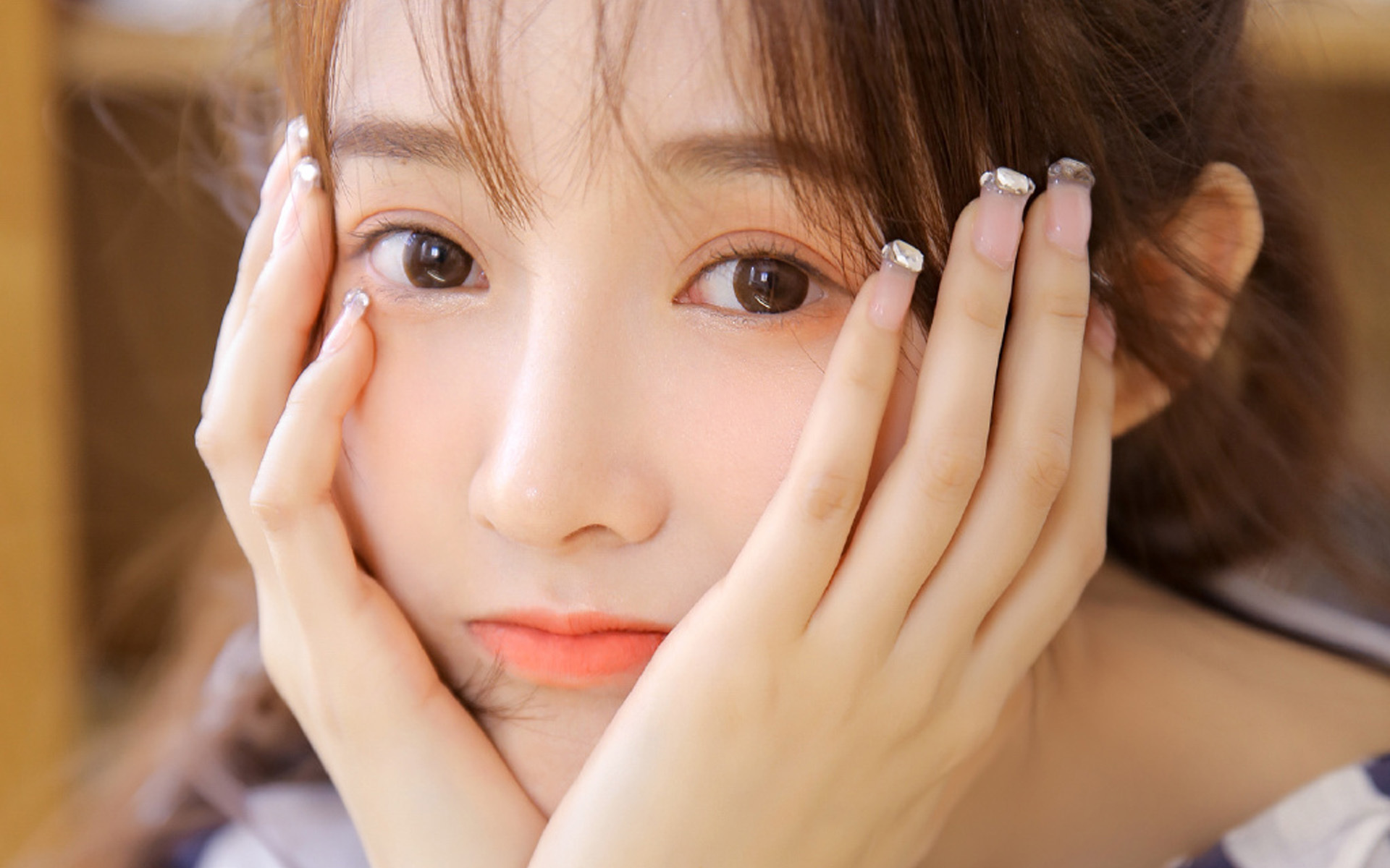 清纯 阳光 笑脸