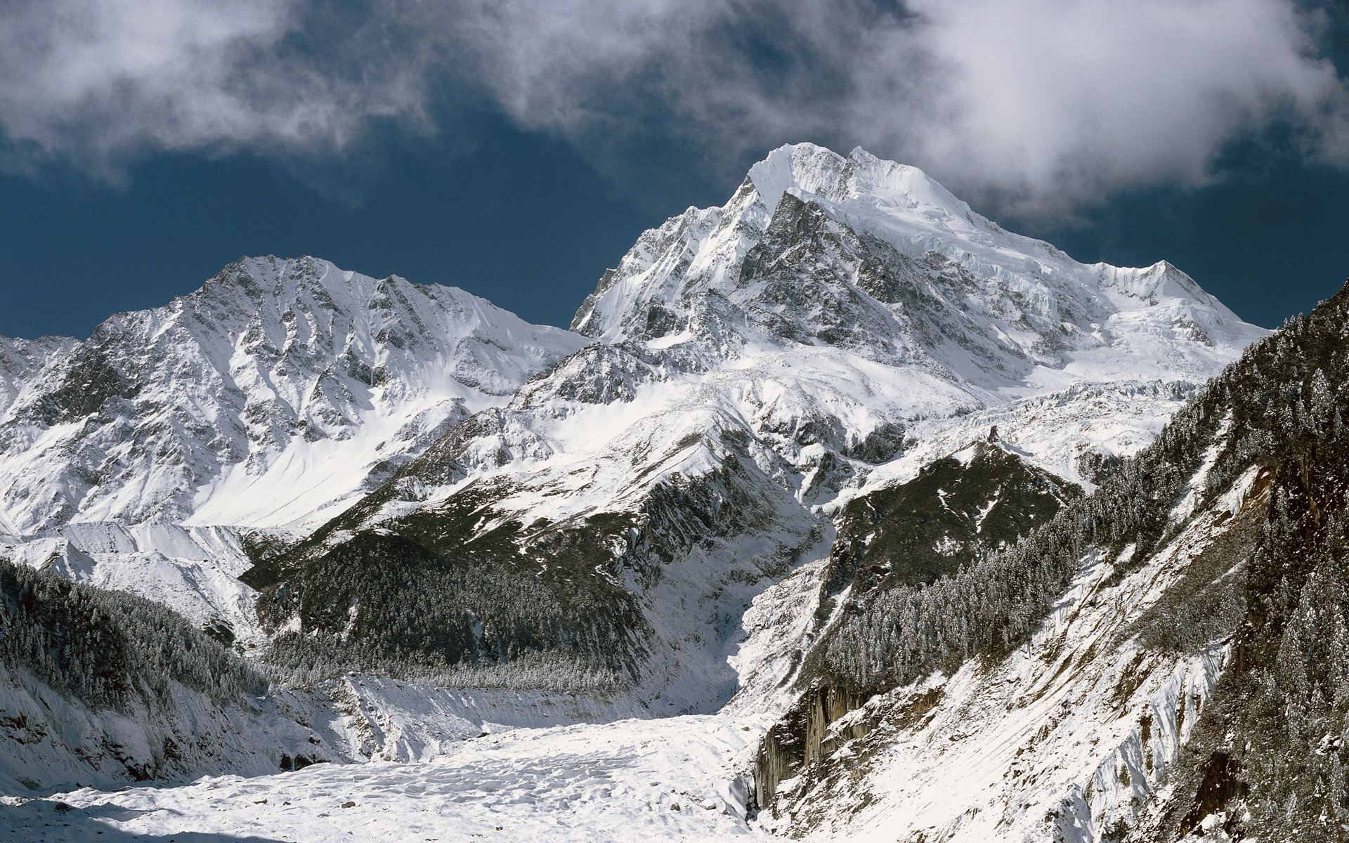 风景 自然风光 山川 山脉 雪山