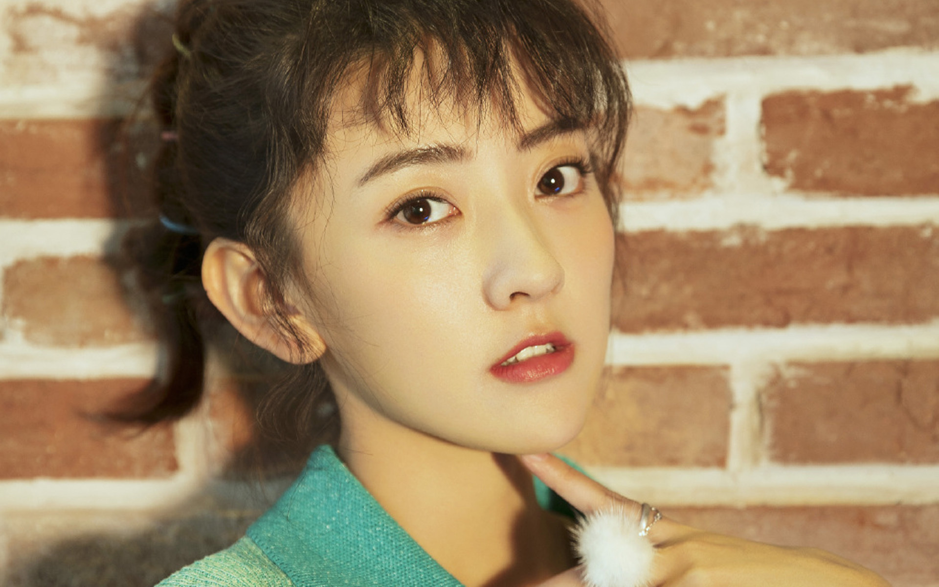 女明星 梁洁 美女 清纯