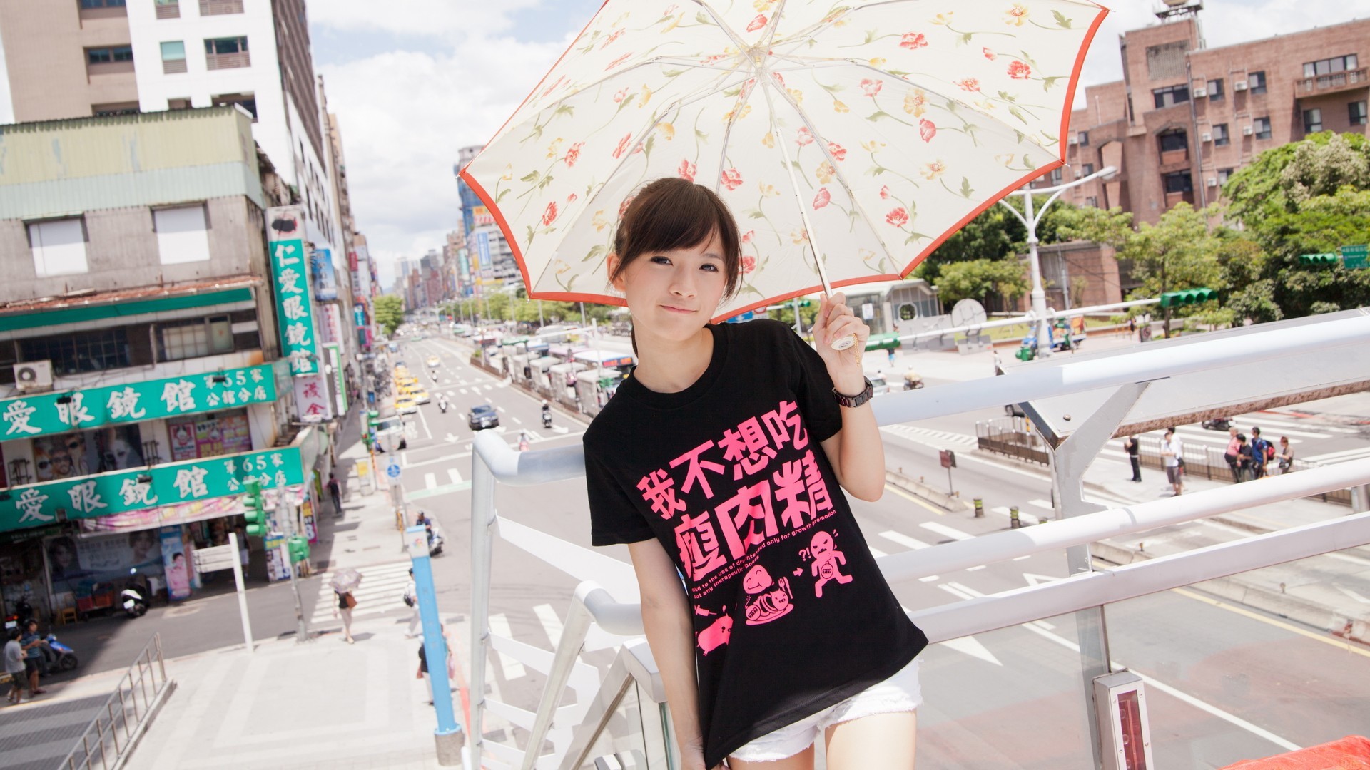 美女 清纯 可爱 阳光 宽屏