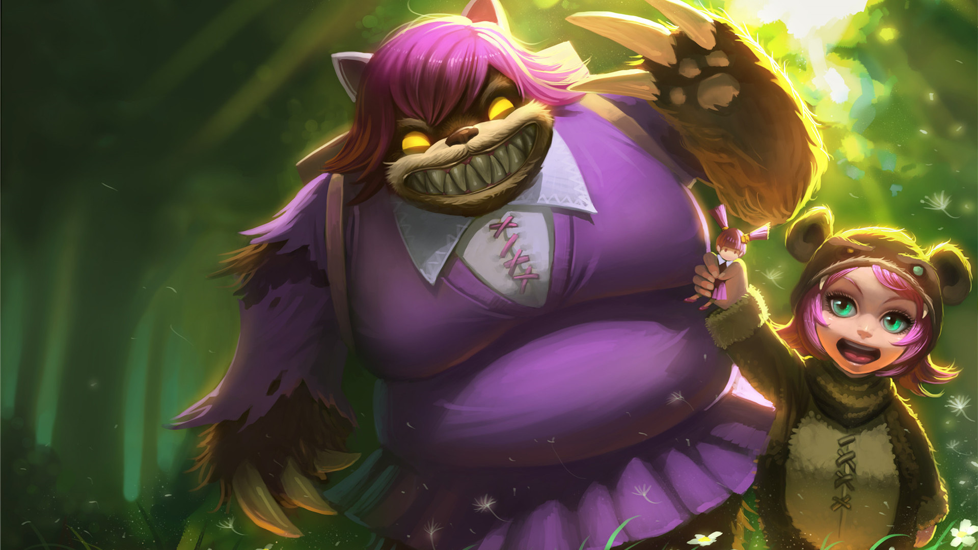 lol 英雄联盟 游戏 舞会公主 安妮 黑暗之女