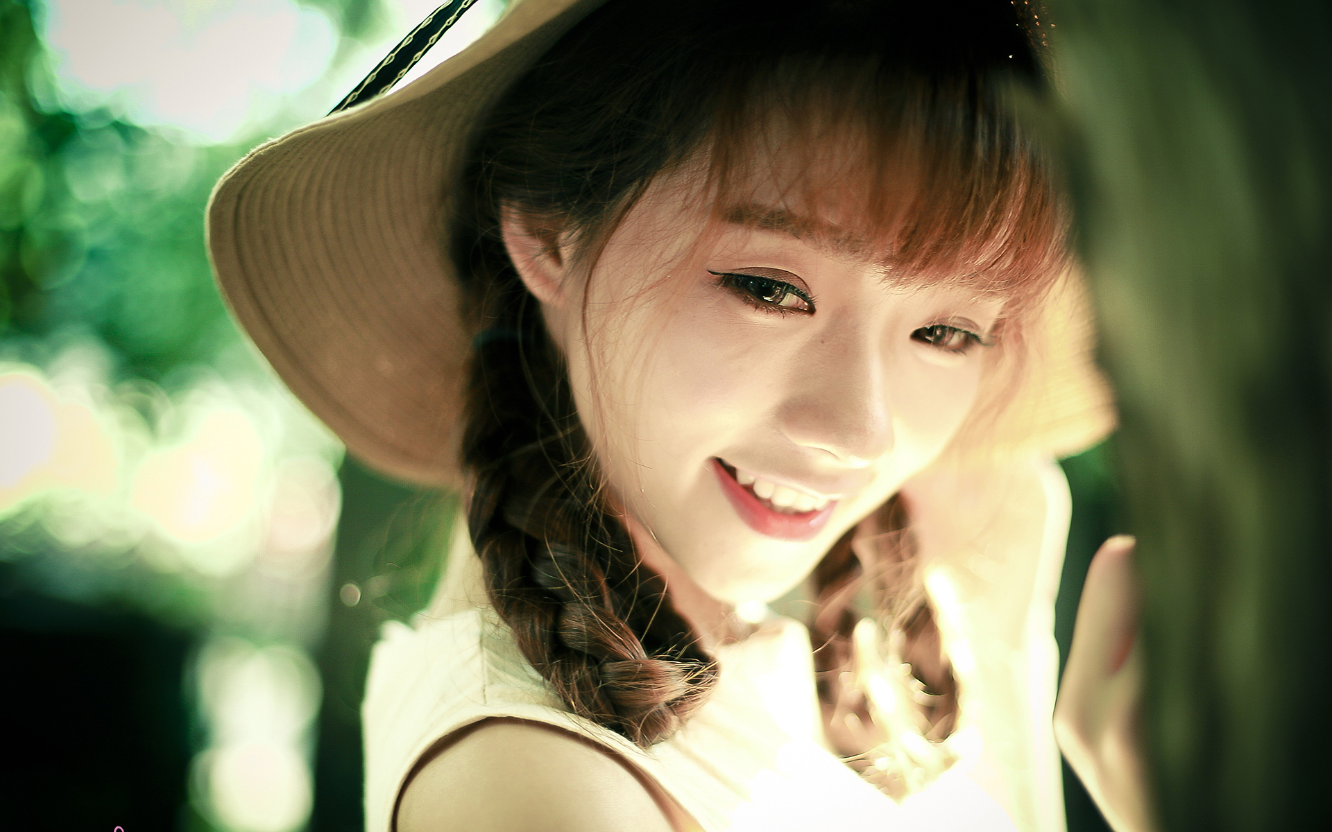 美女 小清新 微笑