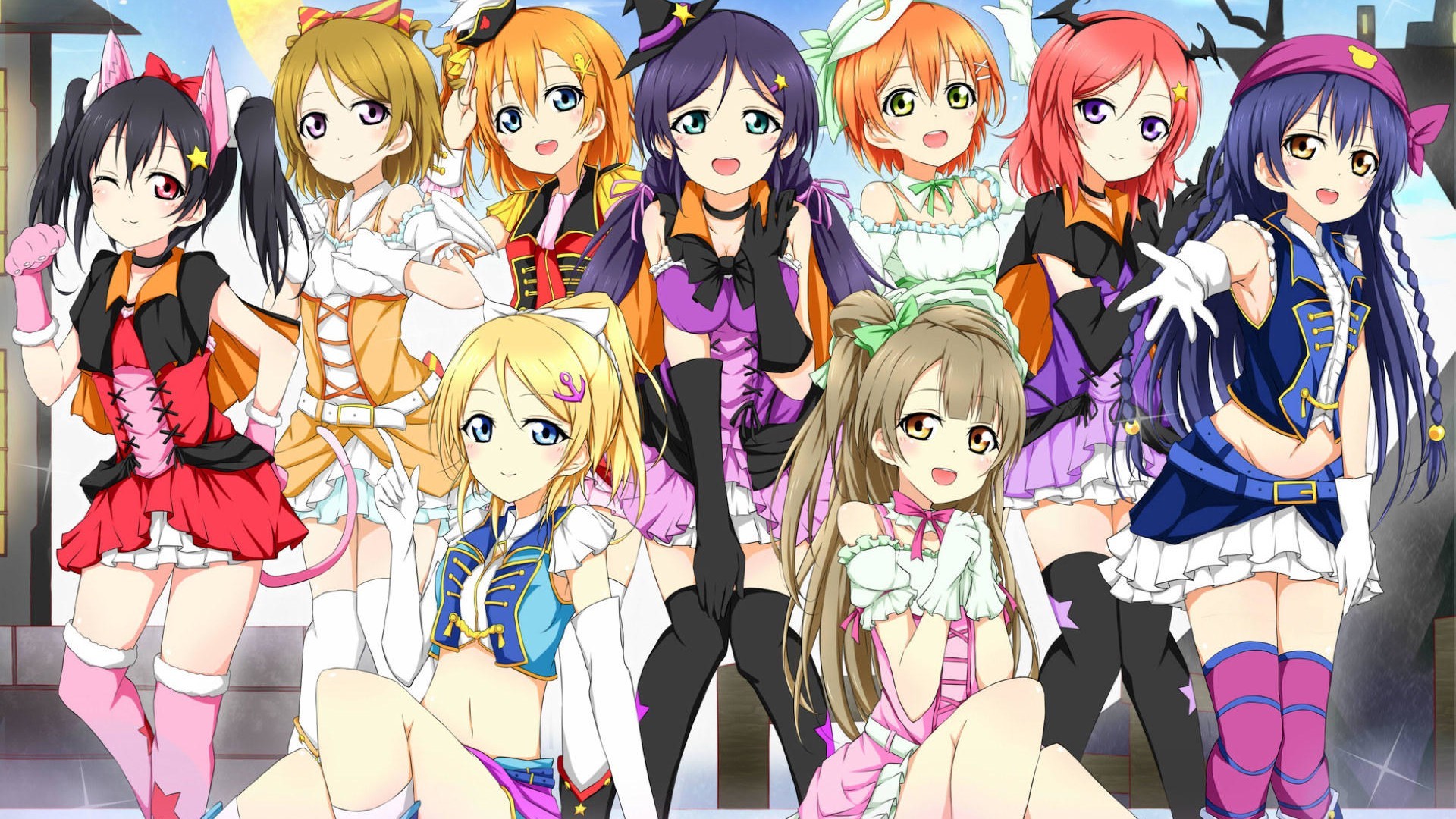 lovelive 励志 少女 偶像 搞笑 动漫