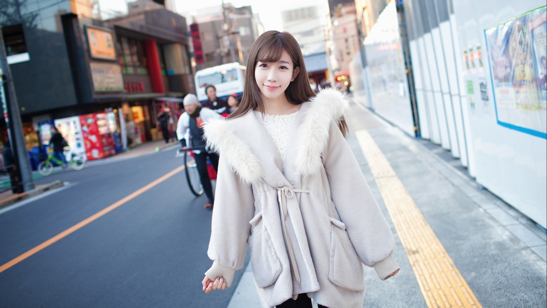 小林志铃 陈潇 美女 模特 清纯 宽屏