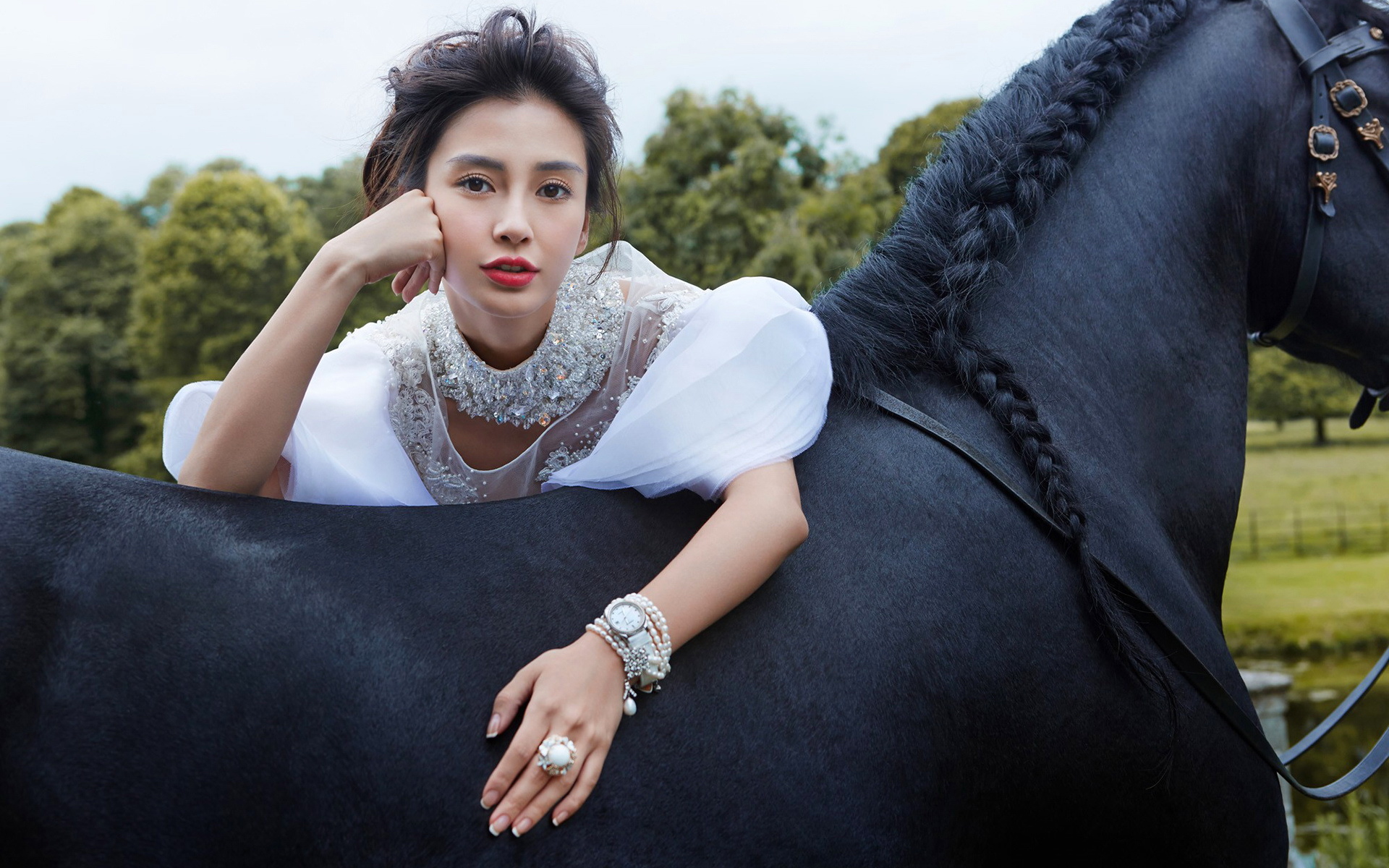 Angelababy 杨颖 宽屏 美女 明星 模特 演员