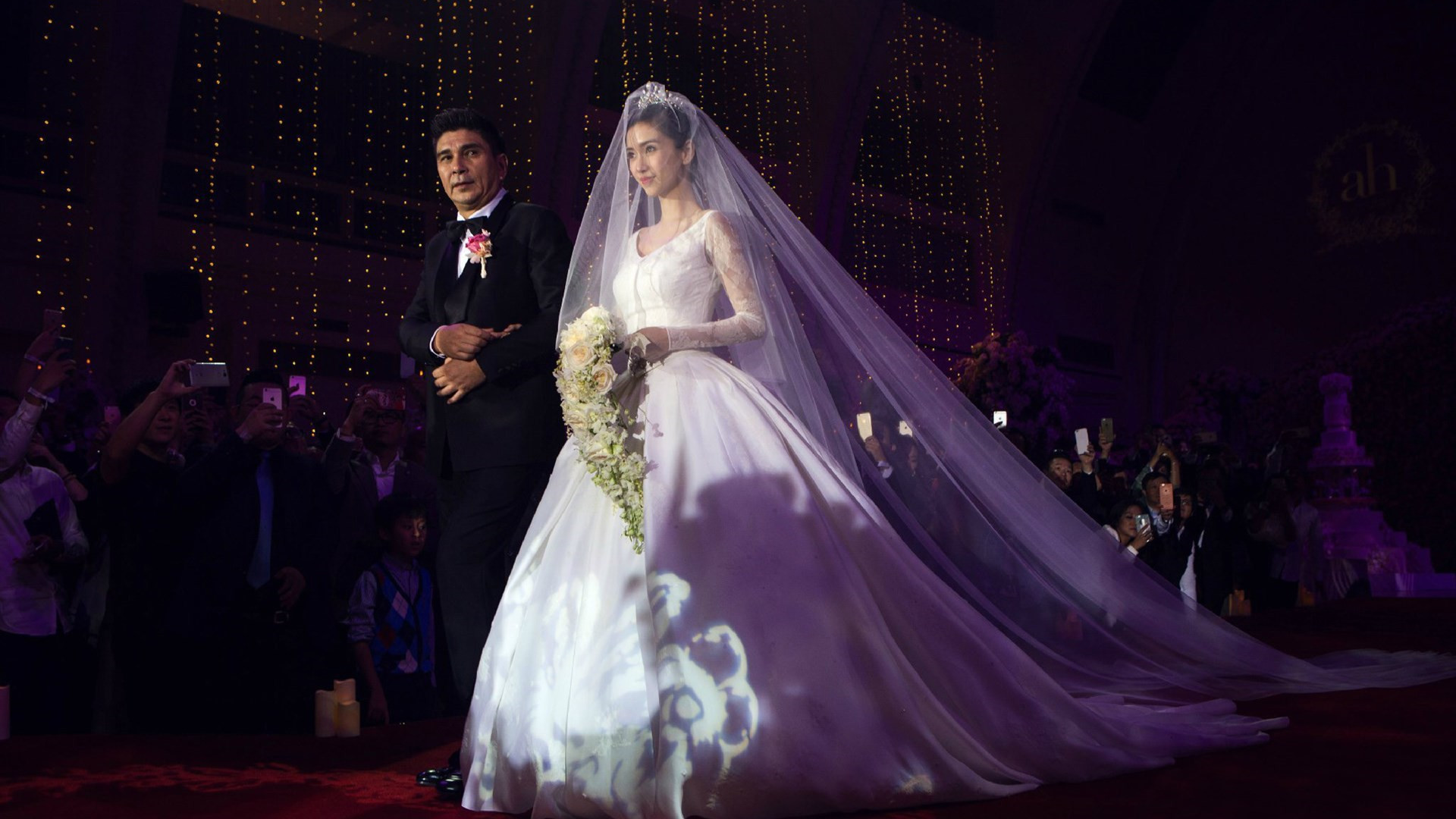 黄晓明 baby 婚礼