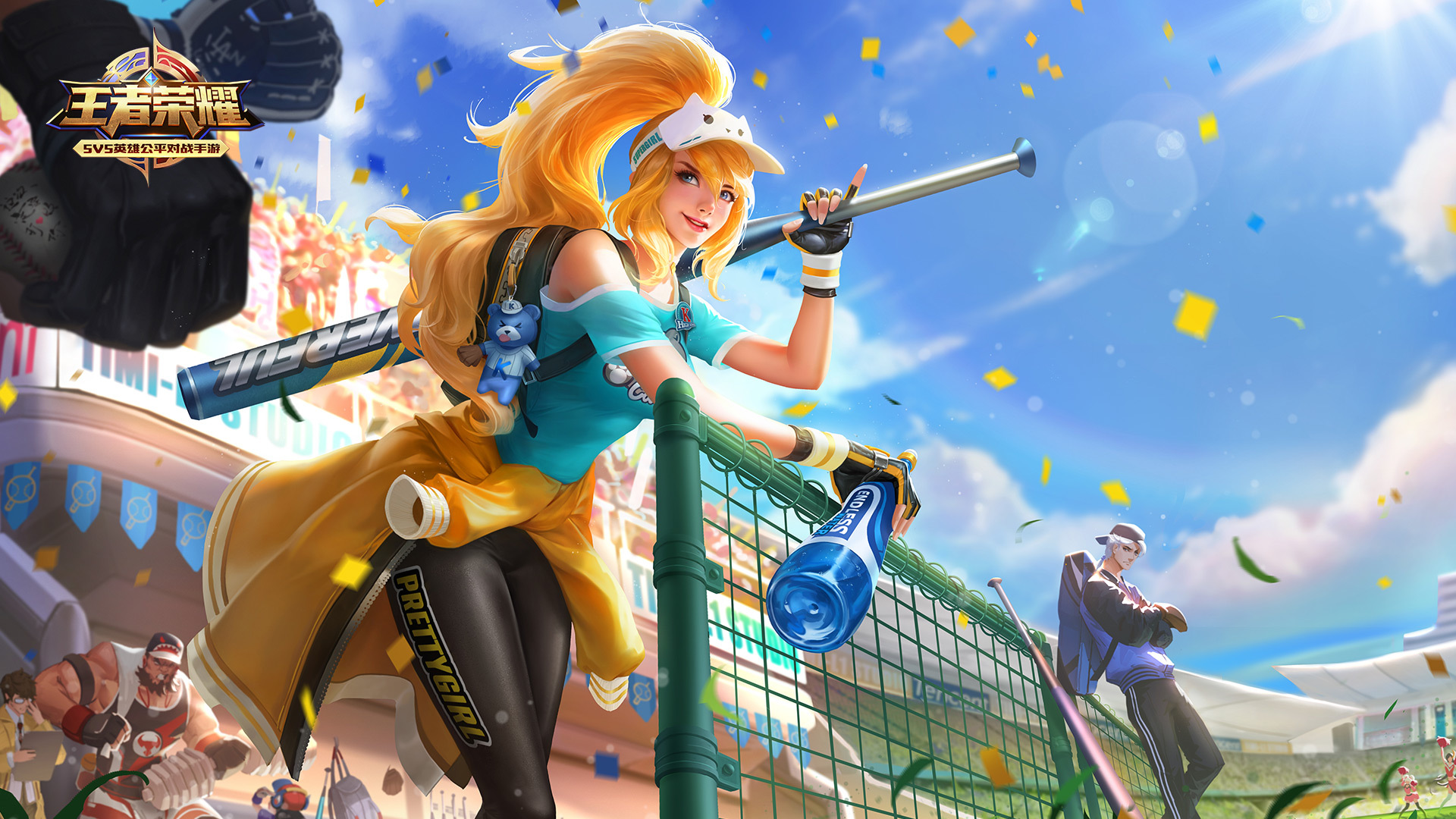 游戏 王者荣耀 花木兰 青春决赛季