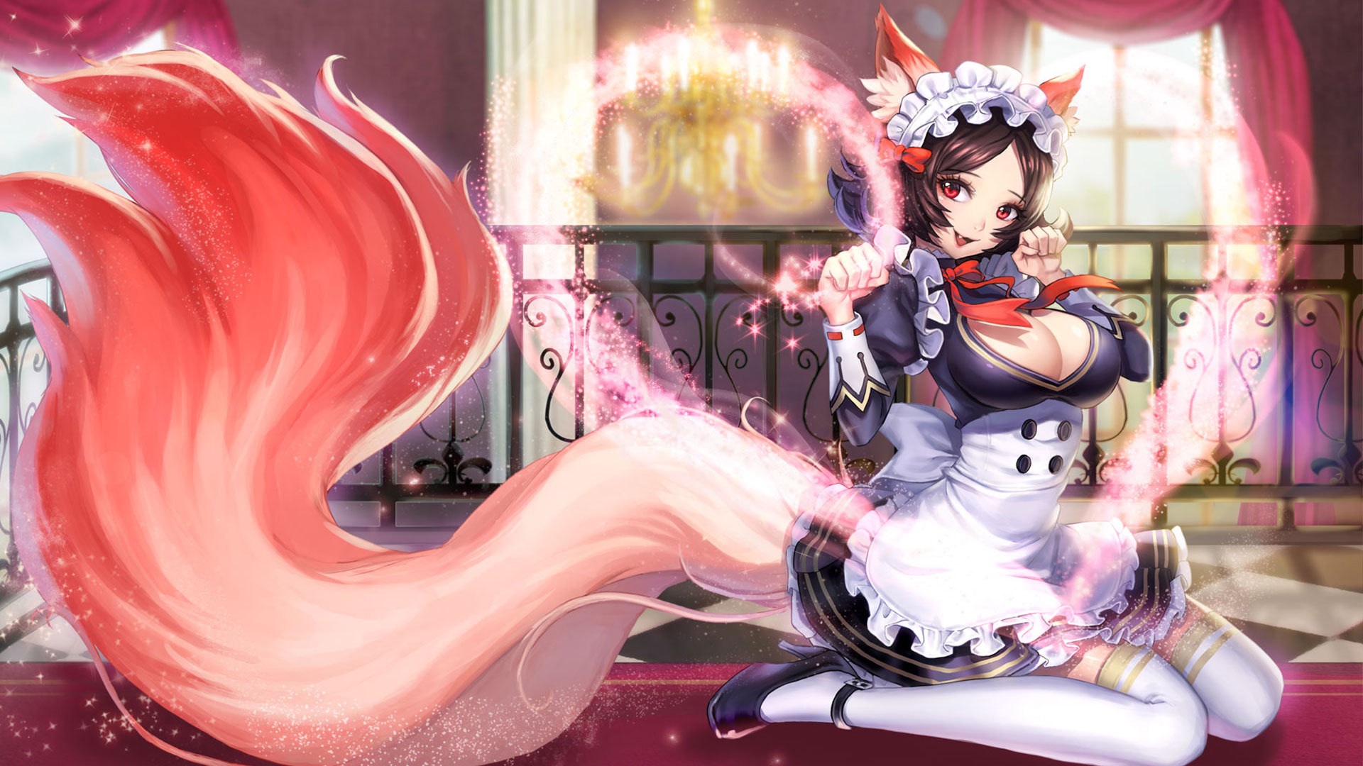 王者荣耀 妲己 女仆咖啡