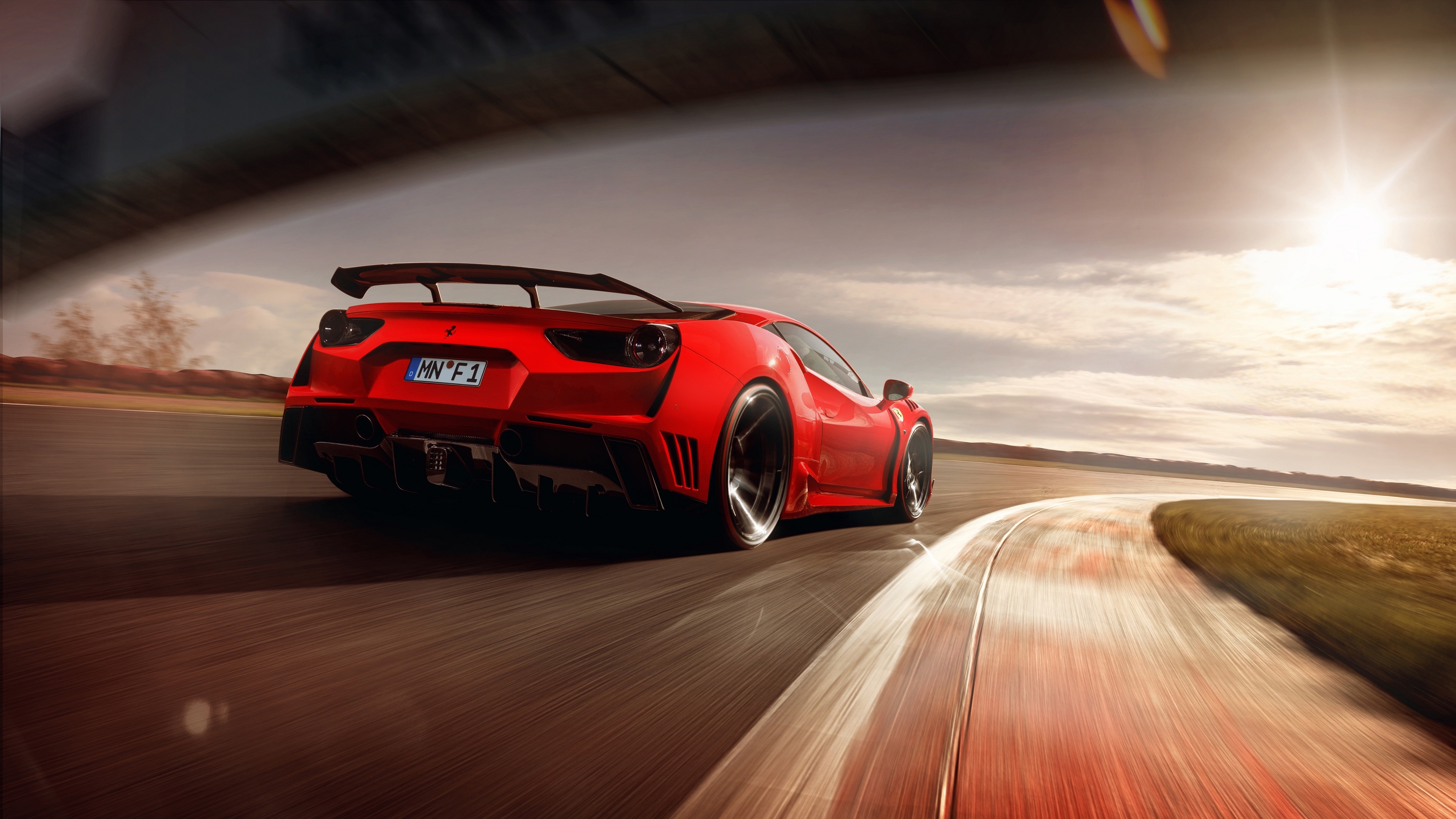 4K 汽车 跑车 法拉利