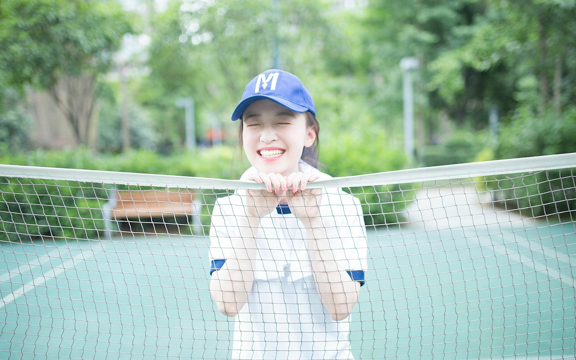 美女 清纯 运动 阳光 可爱