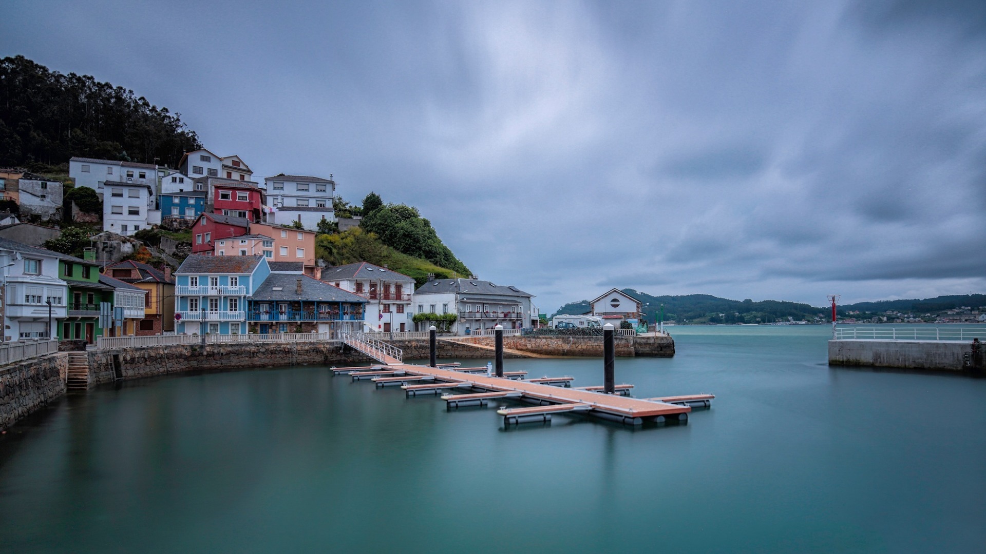 风景 海洋天堂 码头 海湾