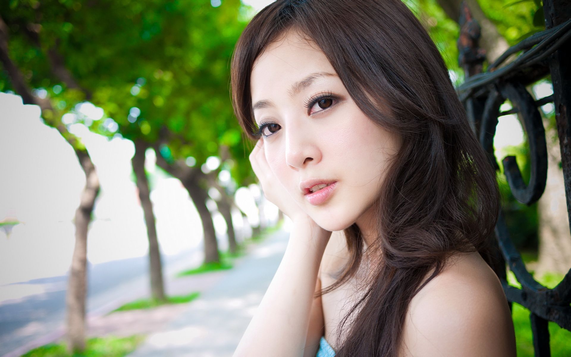 美女 清纯 可爱 萌妹子 宽屏