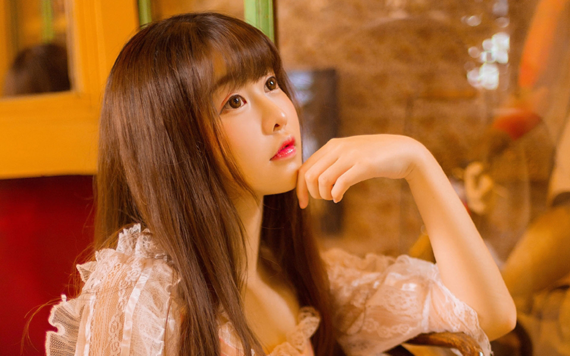 清纯  甜美  萝莉  可爱  少女  美女