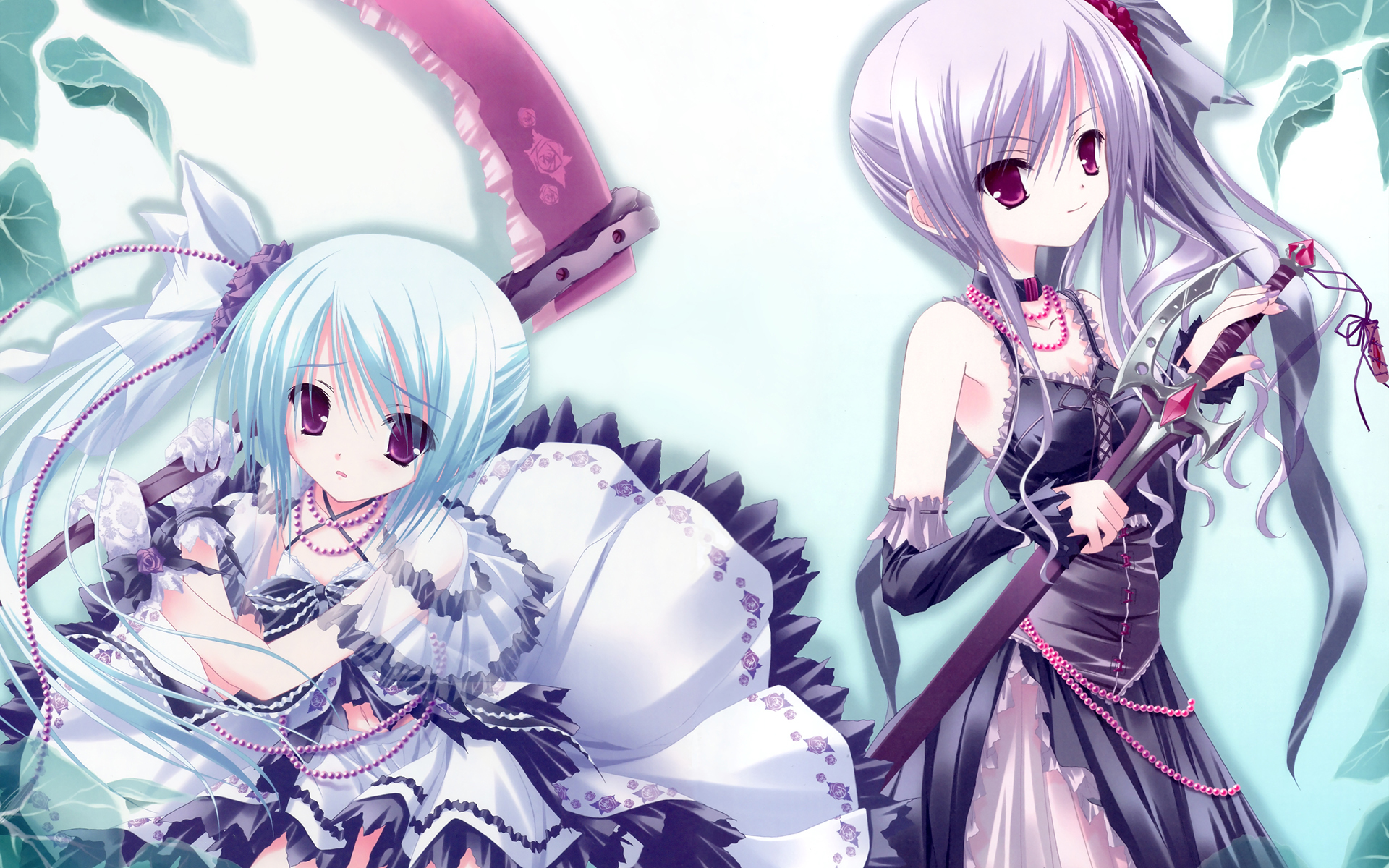 白夜茶会 萝莉 插画 漫画