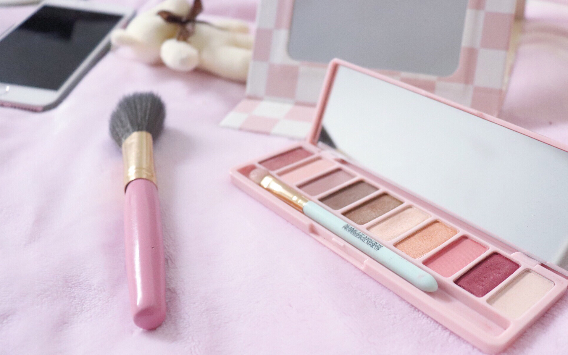 小清新 静物写真 化妆品