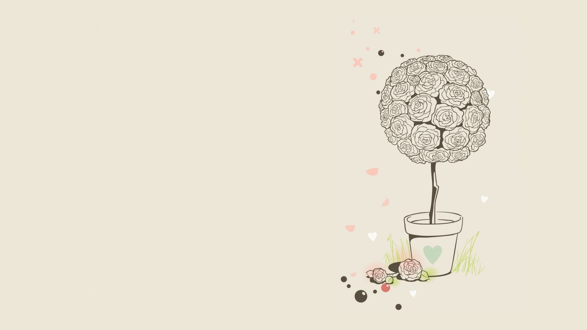 小清新 简单 温馨 宽屏