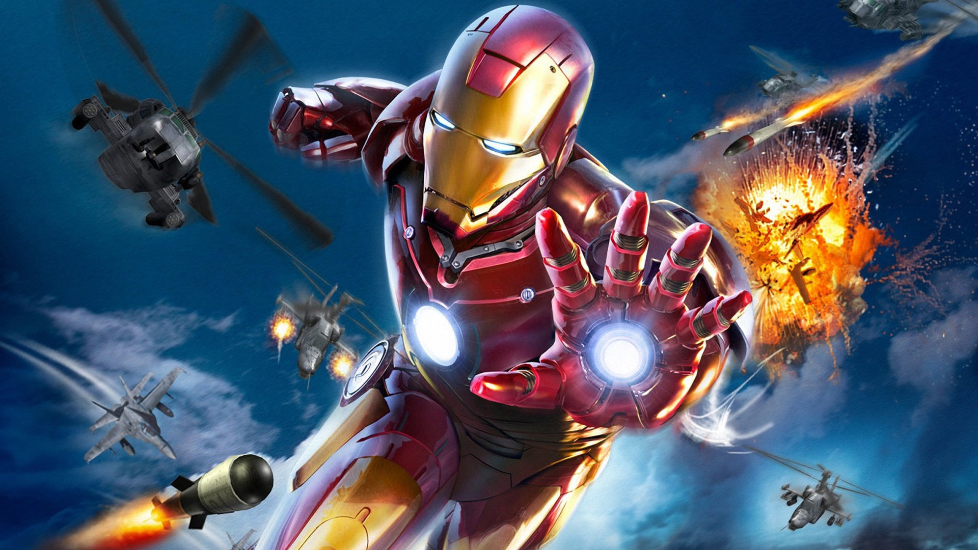 酷炫英雄 钢铁侠