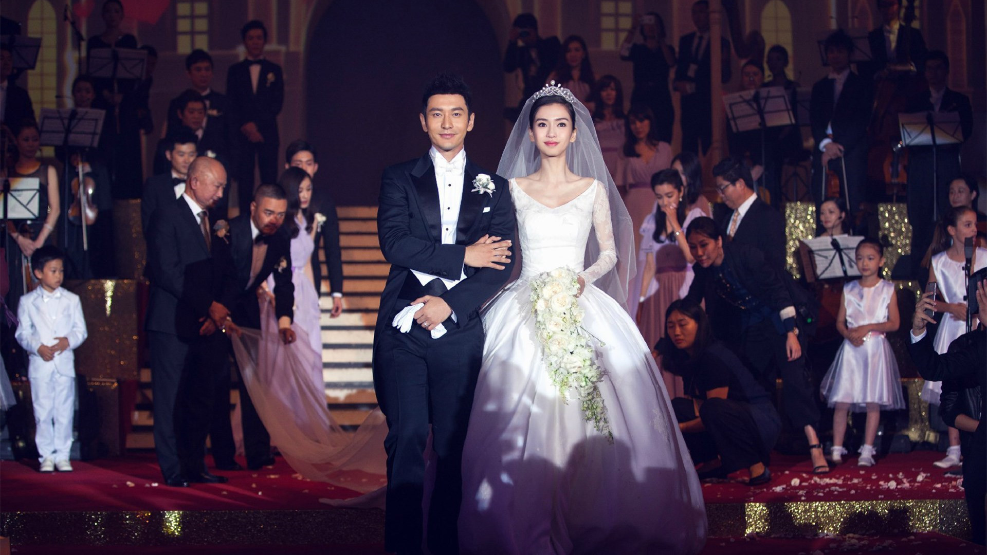 黄晓明 baby 婚礼