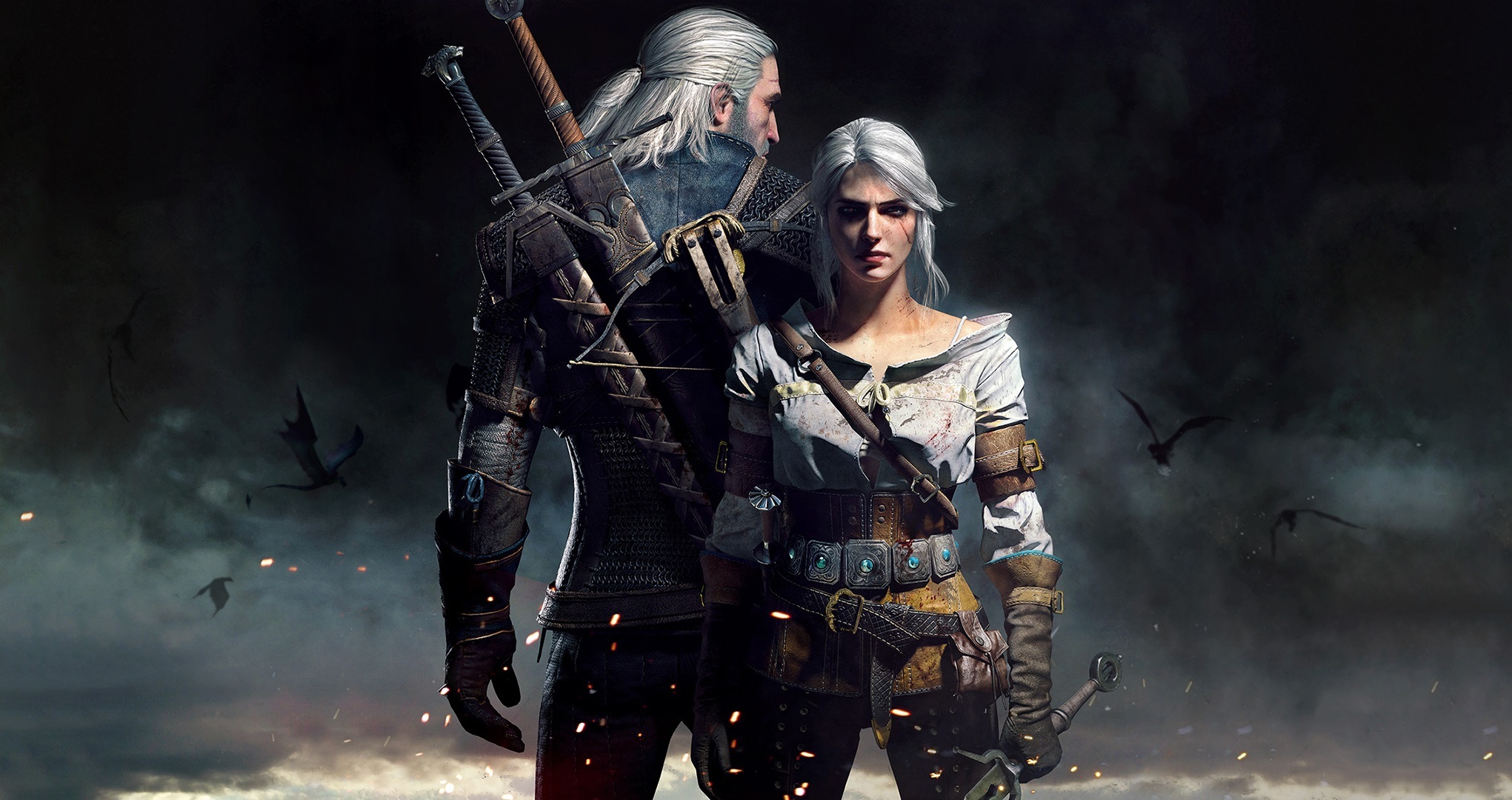 主机游戏 巫师3狂猎 剑士