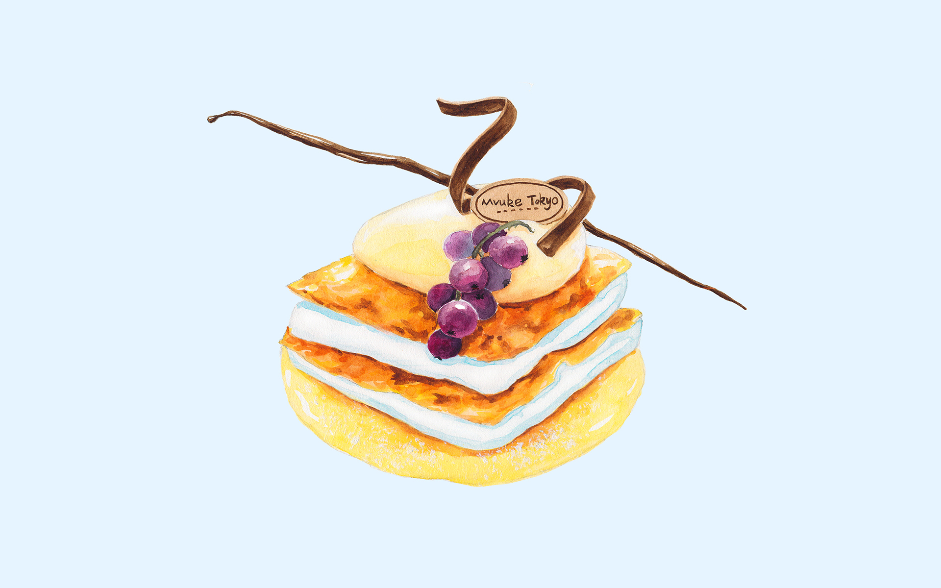 小清新 清新淡雅 手绘