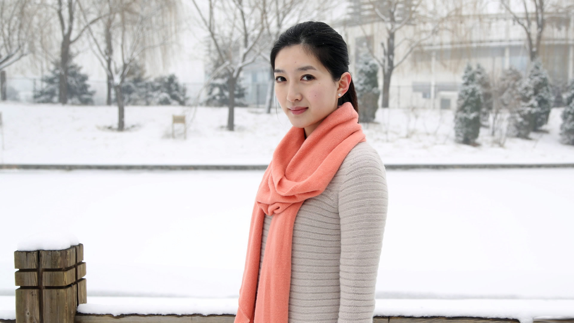 江疏影 演员 气质美女 明星 女神